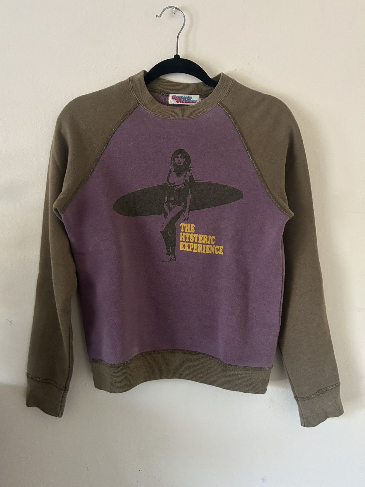トップス hysteric glamour logo print raglan tee Hysteric Glamour Hendrix Raglan Tee – SaolMortem