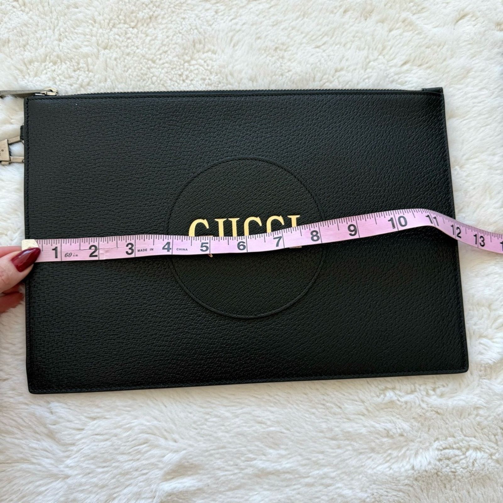 Gucci NWT!!! Gucci unisex black clutch Authentic Retail 895$ Size ONE SIZE - 4 Thumbnail