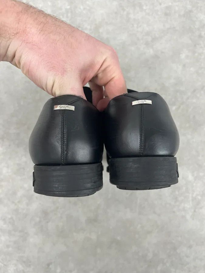 Louis Vuitton Louis Vuitton Black Modern Classy Leather Derby Shoes Size US 7.5 / EU 40-41 - 6 Thumbnail