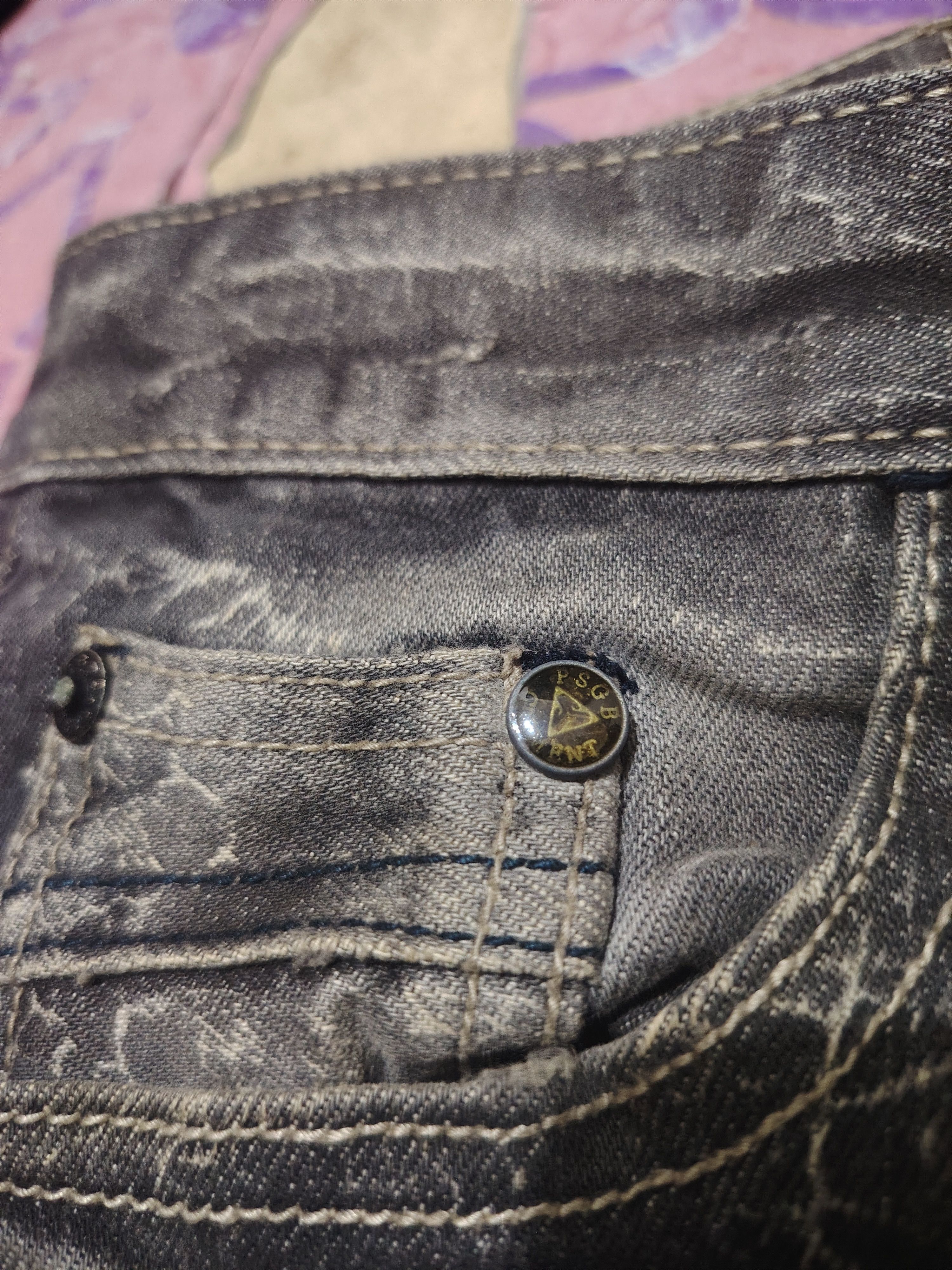 Hysteric Glamour Japanese PSGB Skinny stretch Jeans inspired rick owens style Size US 31 - 7 Thumbnail