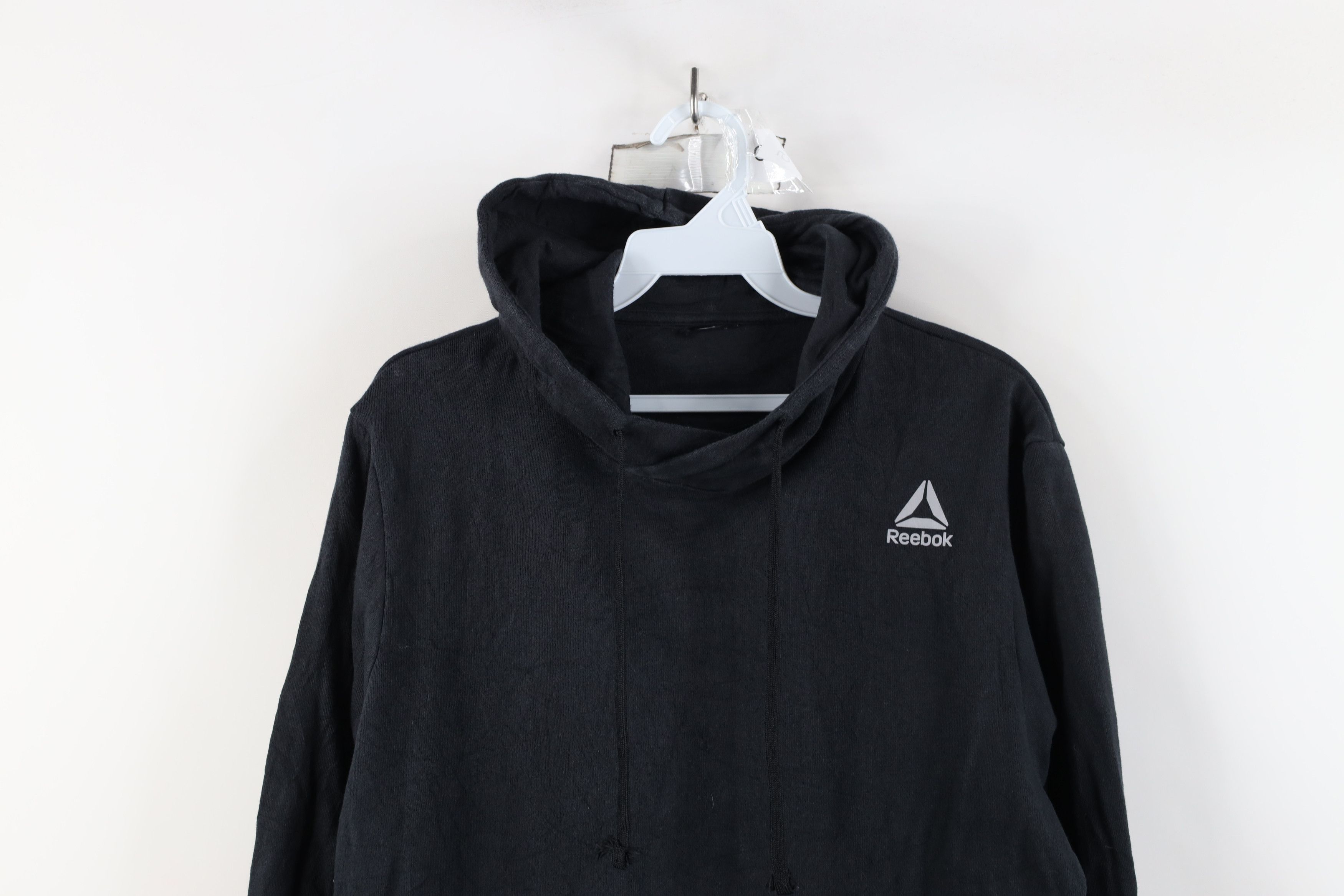 Reebok × Vintage Vintage Y2K Reebok Crossfit Spell Out Gym Hoodie Sweatshirt Size US M / EU 48-50 / 2 - 2 Thumbnail