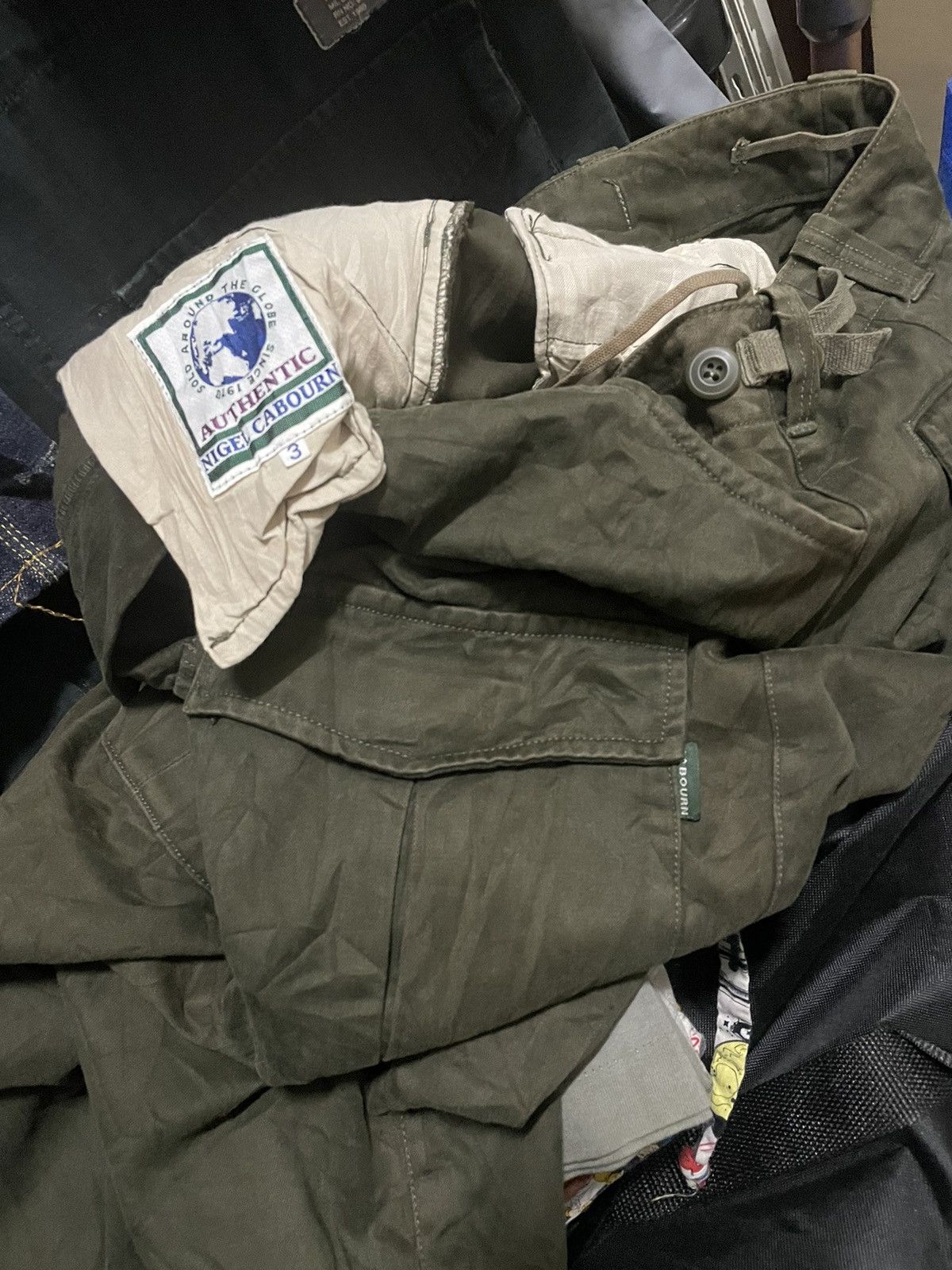 Nigel Cabourn Nigel Cabourn Cargo Pants Army Reissue Size US 33 - 6 Thumbnail