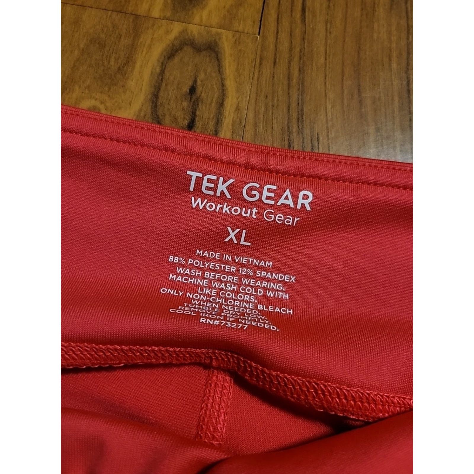 Tek Gear Womens Tek Gear Yoga Pants Pink Phone Pockets XL Tapered Leg Compression Activewear Yoga Athleisure Womens Size 40" / US 18 - 2 Thumbnail