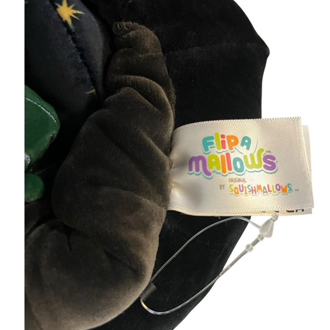 Designer FLIP A MALLOW By Squishmallow Cleo The Cat Witch/Pumpkin Size ONE SIZE - 8 Thumbnail