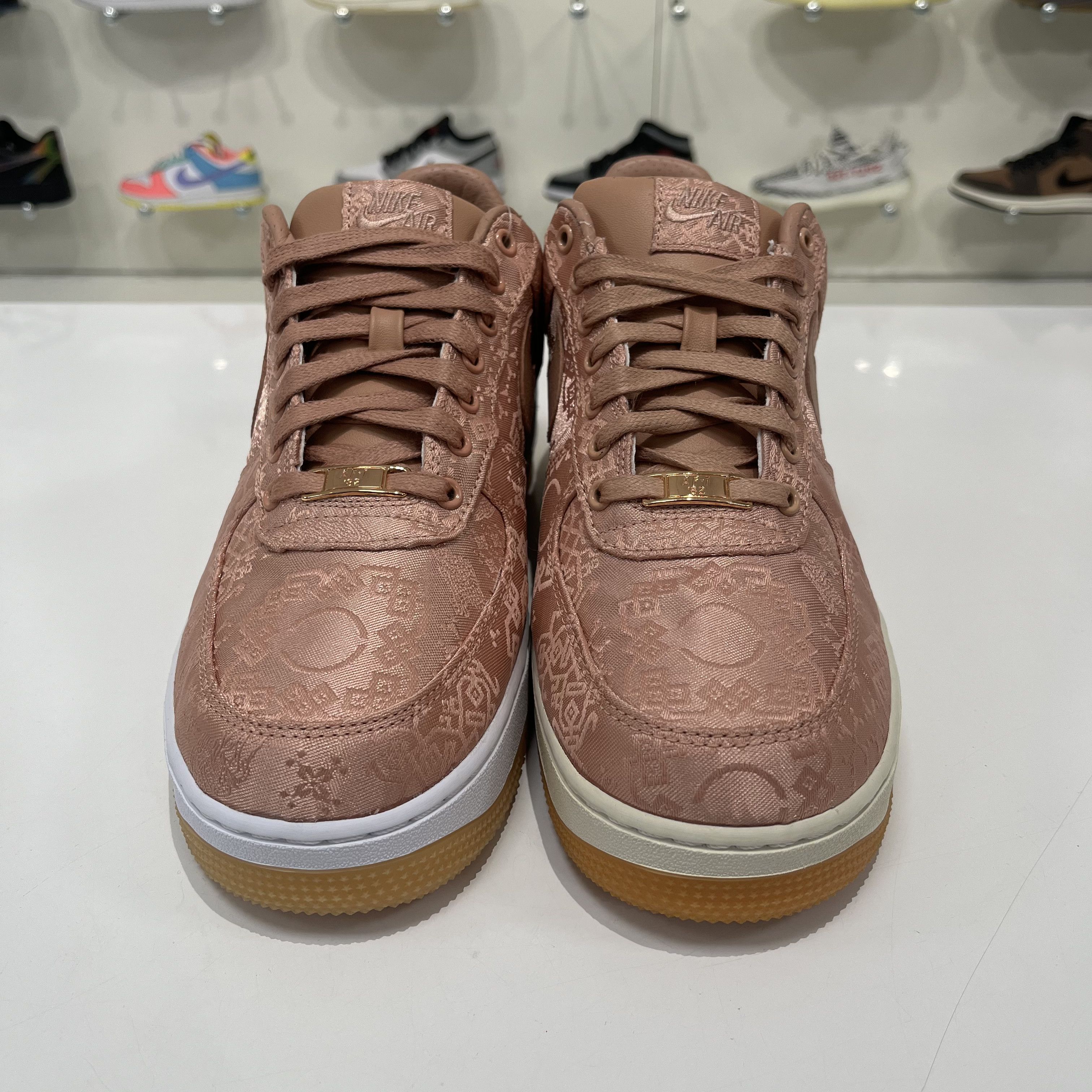 Nike Nike Air Force 1 Low Clot Rose Gold Silk (Regular Box) Size US 9.5 / EU 42-43 - 5 Thumbnail