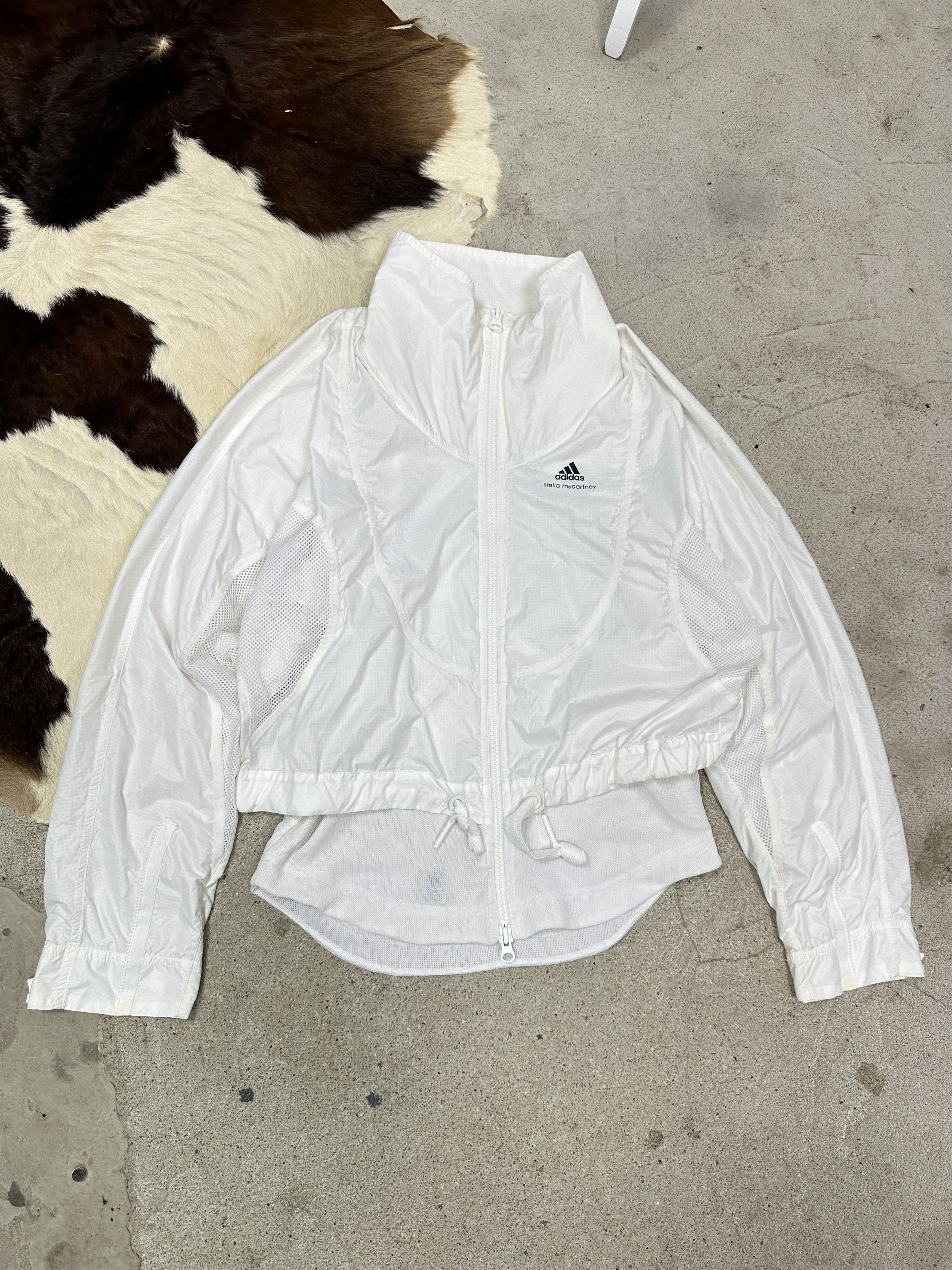Vintage Vintage Adidas Double Zip Sporty Pilates 00s Jacket Size S / US 4 / IT 40 - 2 Thumbnail
