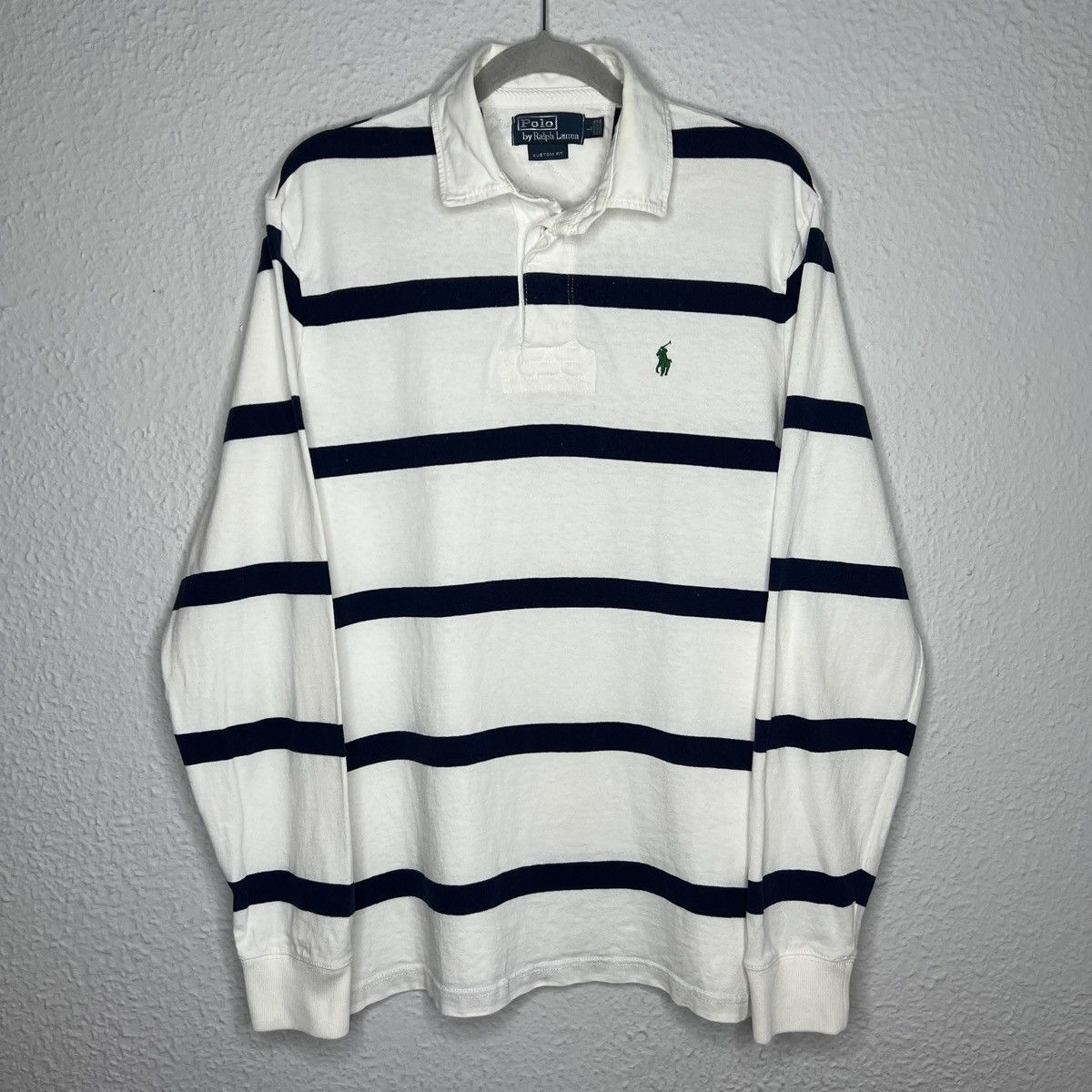 Polo Ralph Lauren Vintage Ralph Lauren Polo Rugby Longsleeve Sweatshirt Size US L / EU 52-54 / 3 - 1 Thumbnail