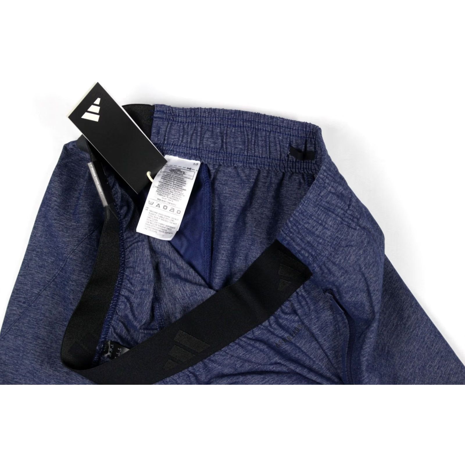 Adidas Adidas Mens Axis Woven 4.0 Shorts Gym Training Large x 7 Blue Heather IS5507 Size US 33 - 4 Thumbnail