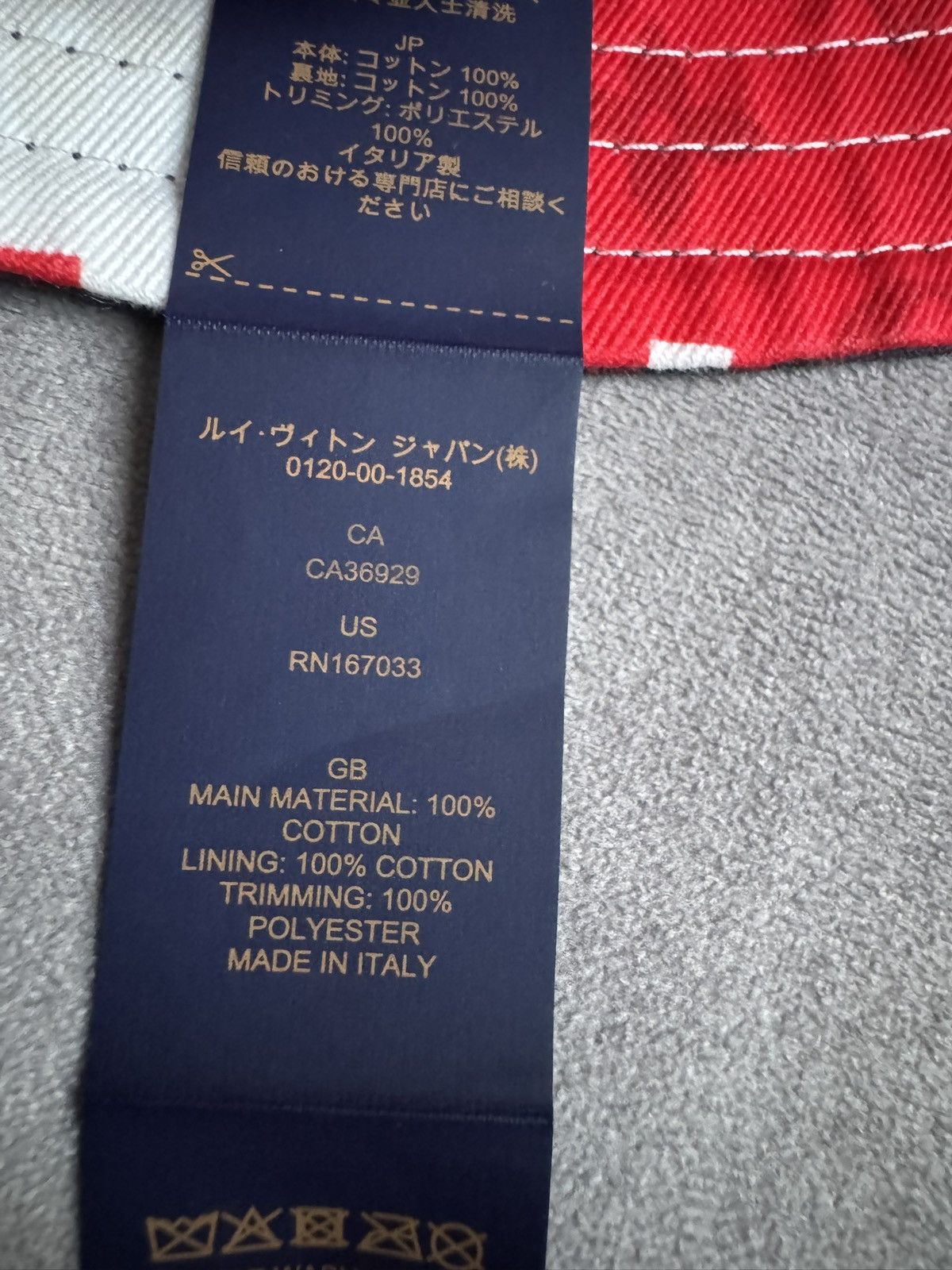 Louis Vuitton LOUIS VUITTON reversible bucket hat study description photos Size ONE SIZE - 8 Thumbnail