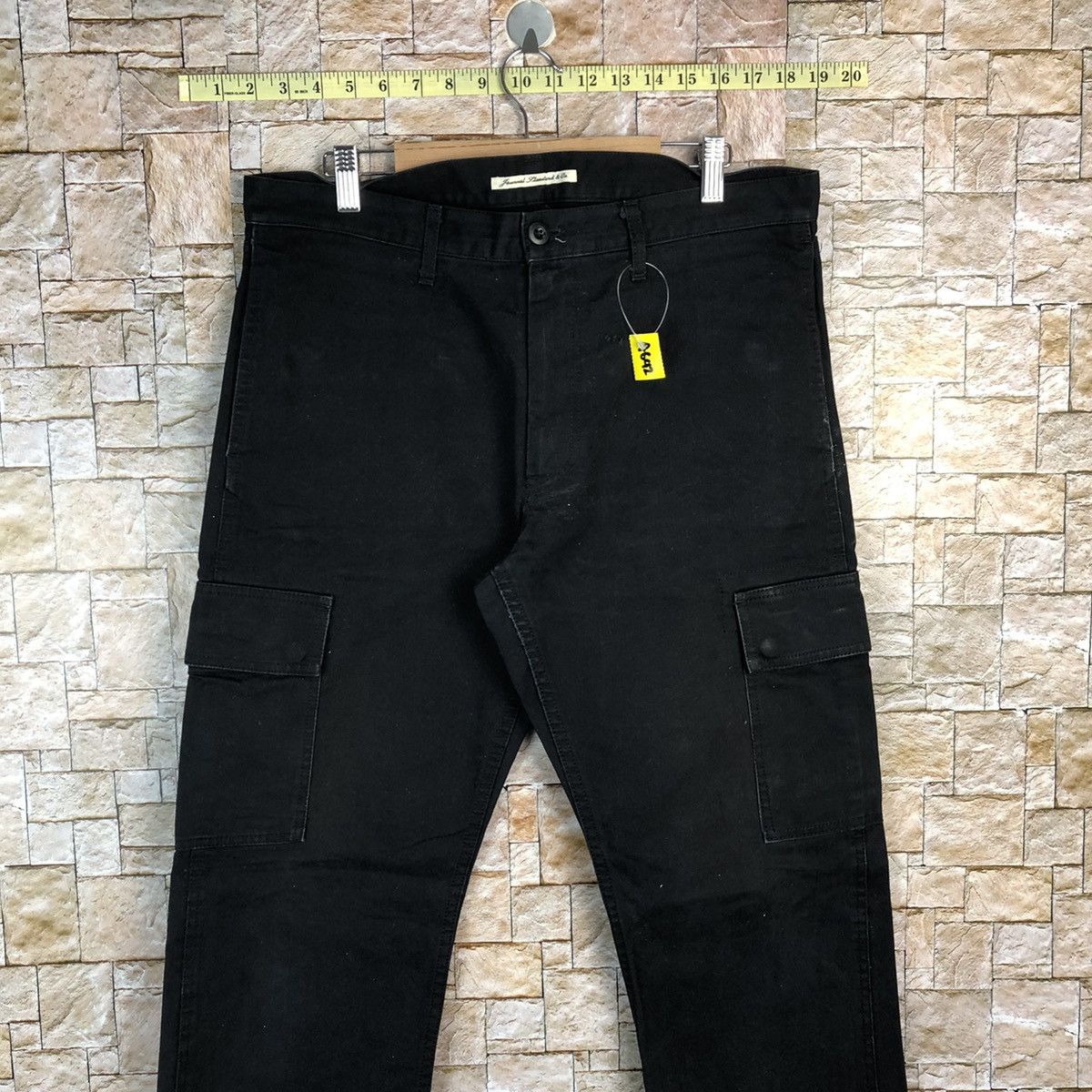Journal Standard Journal Standard & Co Black Cargo Multipocket Pants #A642 Size US 34 / EU 50 - 2 Thumbnail