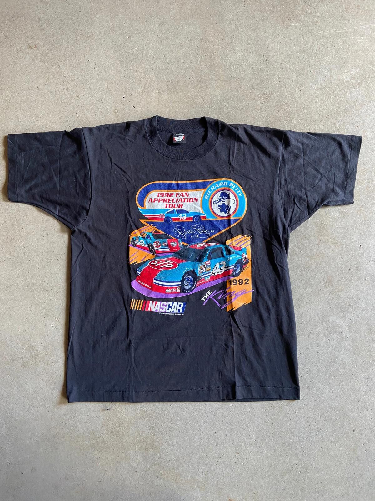 Other VTG Richard Petty 12 Fan Appreciation Tour Nascar Tee Sz XL Size US XL / EU 56 / 4 - 1 Thumbnail