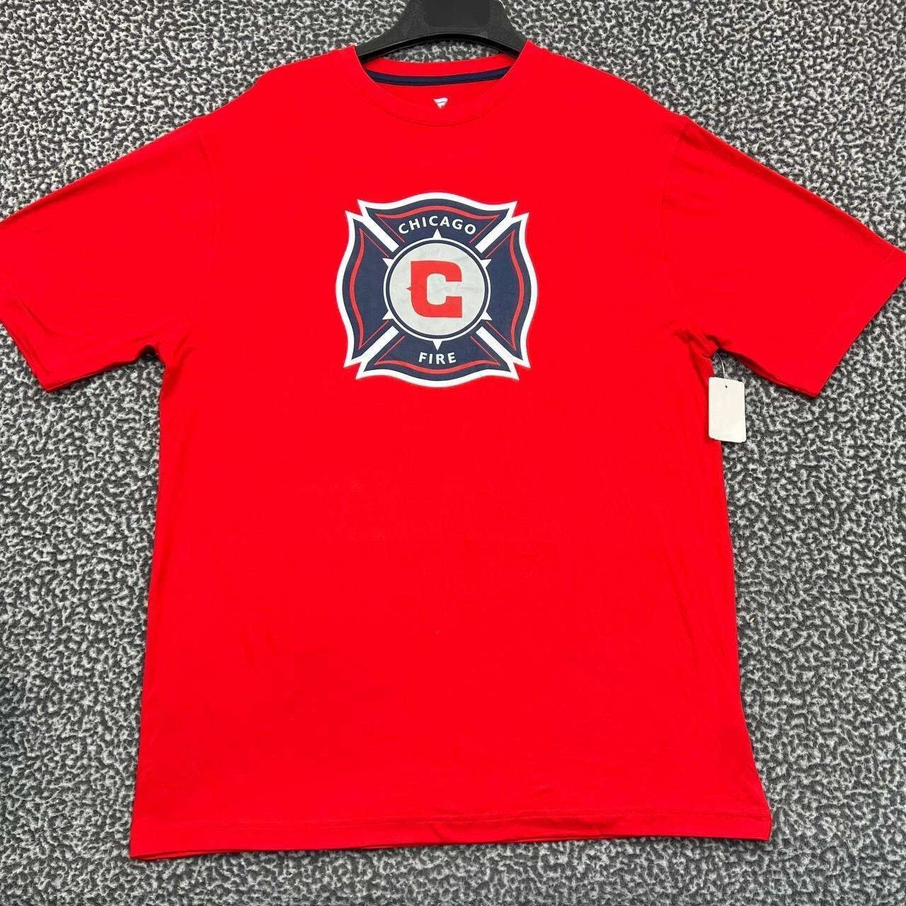 Other Chicago Fire Shirt Men Fanatics Short Sleeve Crew Neck New L Size US L / EU 52-54 / 3 - 1 Thumbnail