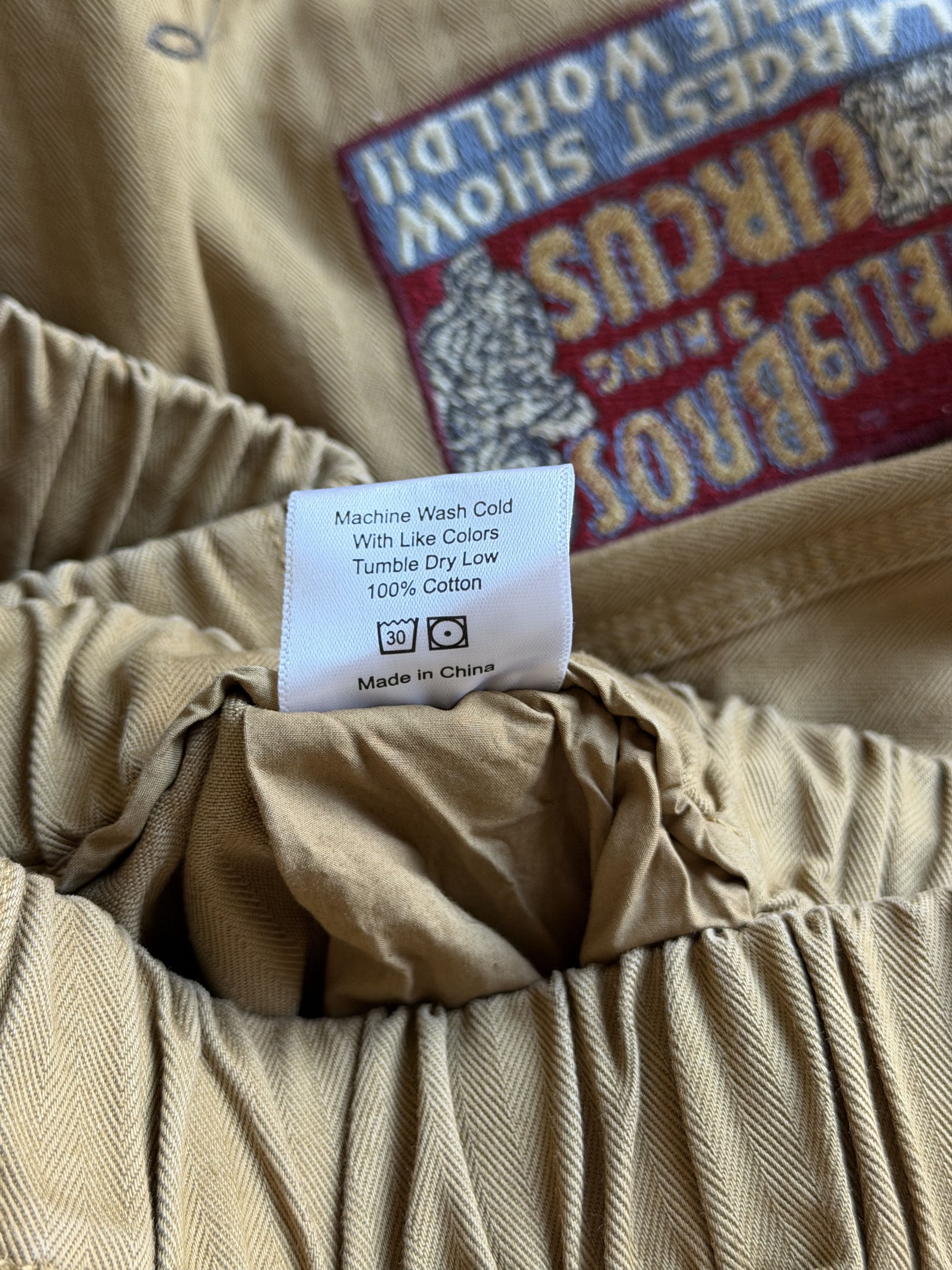 Samuel Zelig Samuel Zelig Cirque Embroidered Pants in Beige Size US 32 / EU 48 - 8 Thumbnail