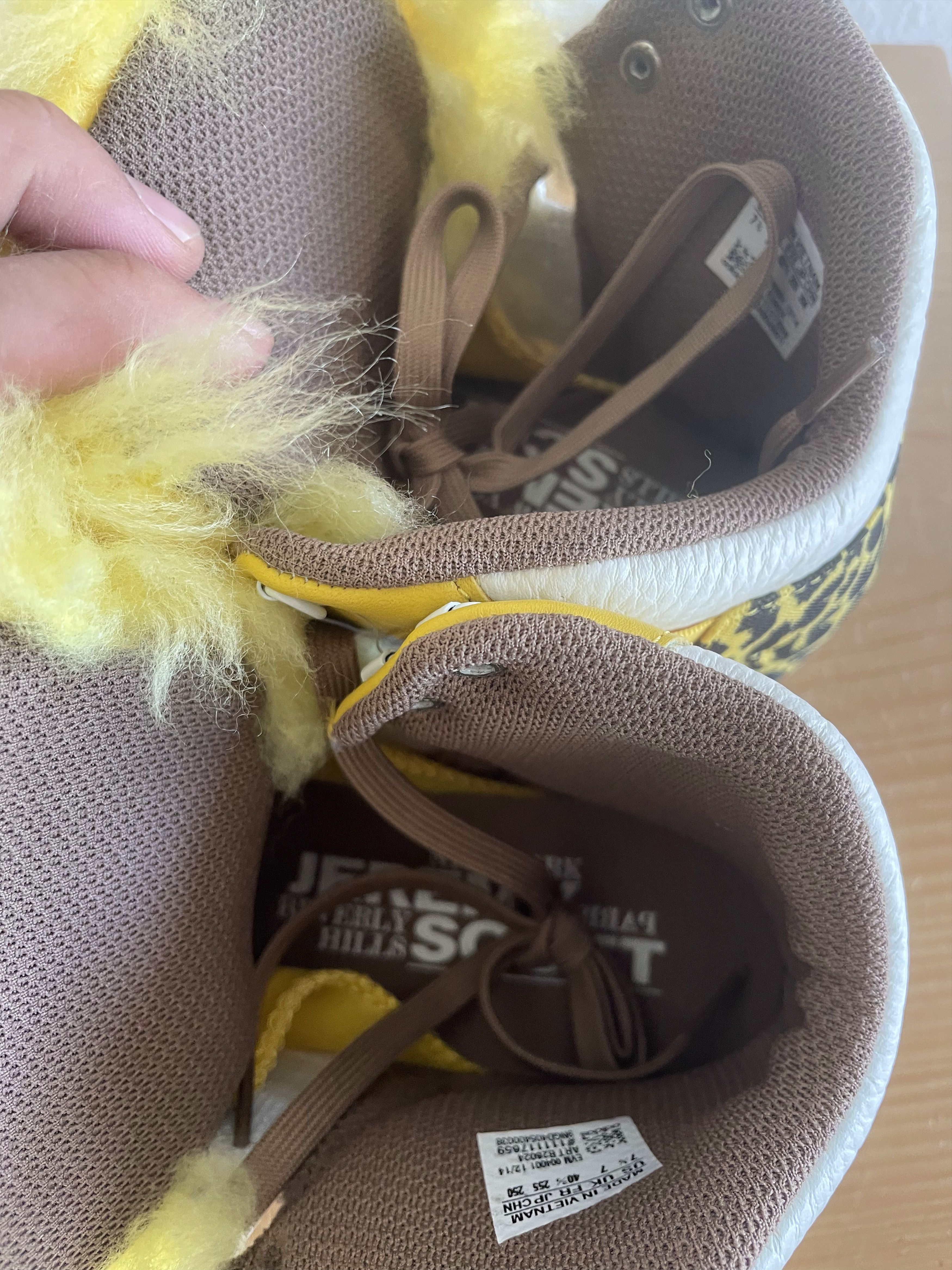 Adidas × Jeremy Scott JS Bones Fur Sneakers Size US 7.5 / EU 40-41 - 9 Thumbnail