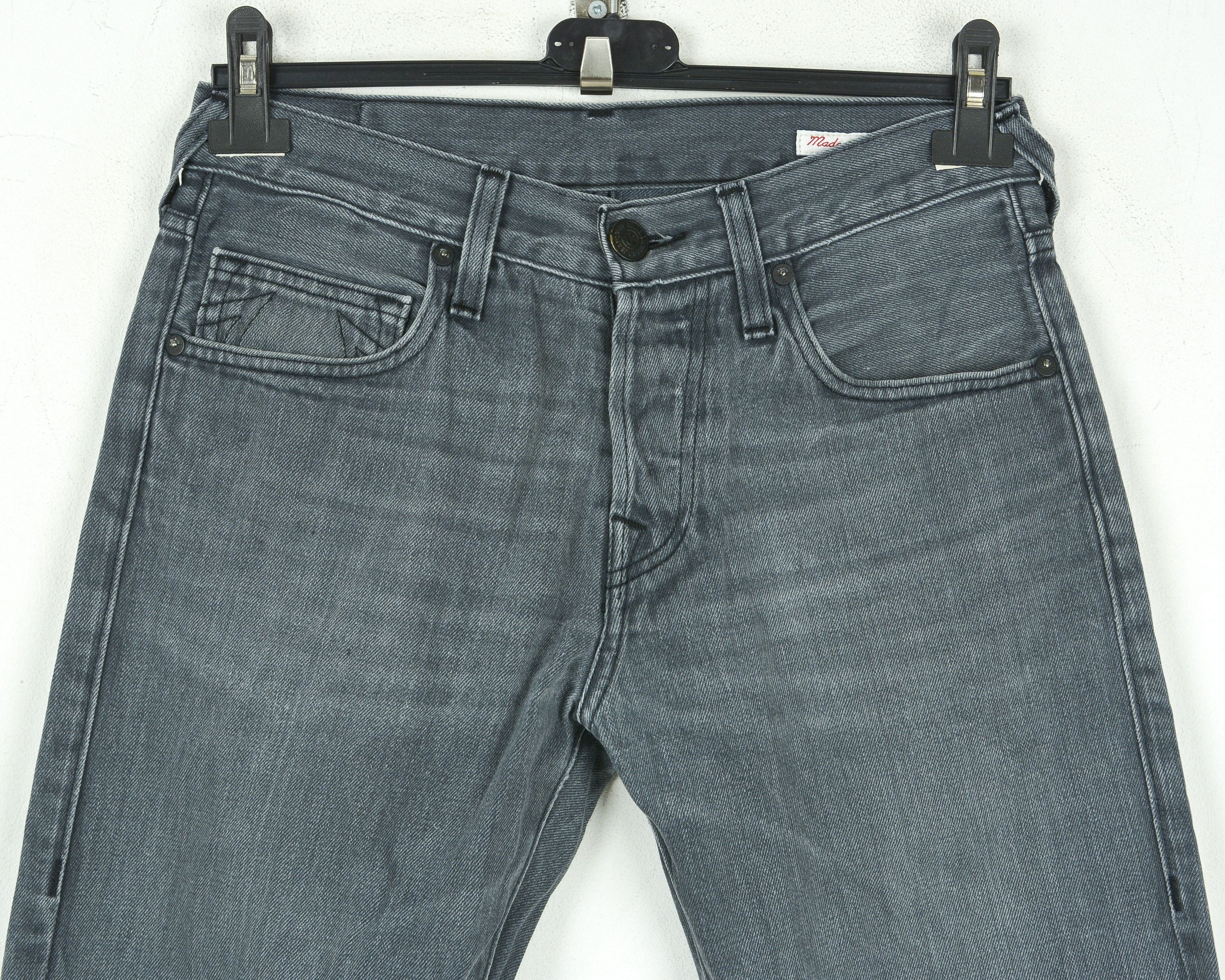 True Religion Rocco Slim denim Mens Size W31 L34 Grey Jeans Pants Trousers Size US 31 - 2 Thumbnail