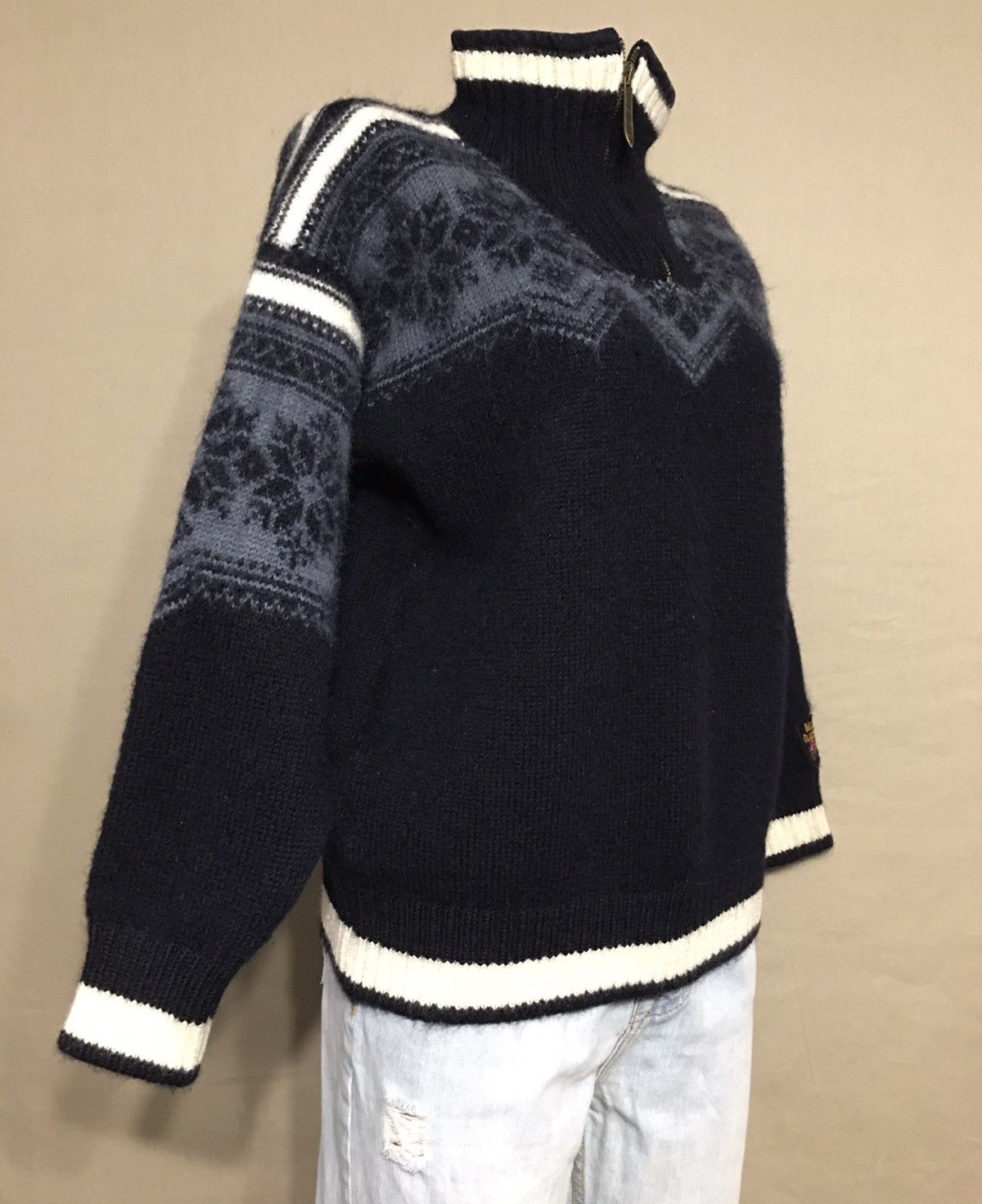 Dale Of Norway DALE OF NORWAY Classic Holmenkollen Pullover Knit Sweater Size M / US 6-8 / IT 42-44 - 3 Thumbnail