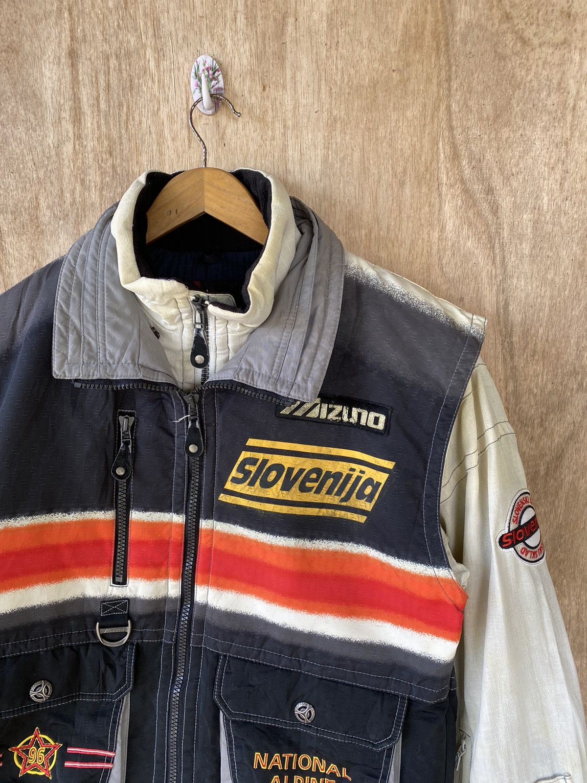 Japanese Brand × Mizuno 👘SALE👘VINTAGE MIZUNO NATIONAL ALPINE SKI TEAM JACKET Size US L / EU 52-54 / 3 - 5 Thumbnail