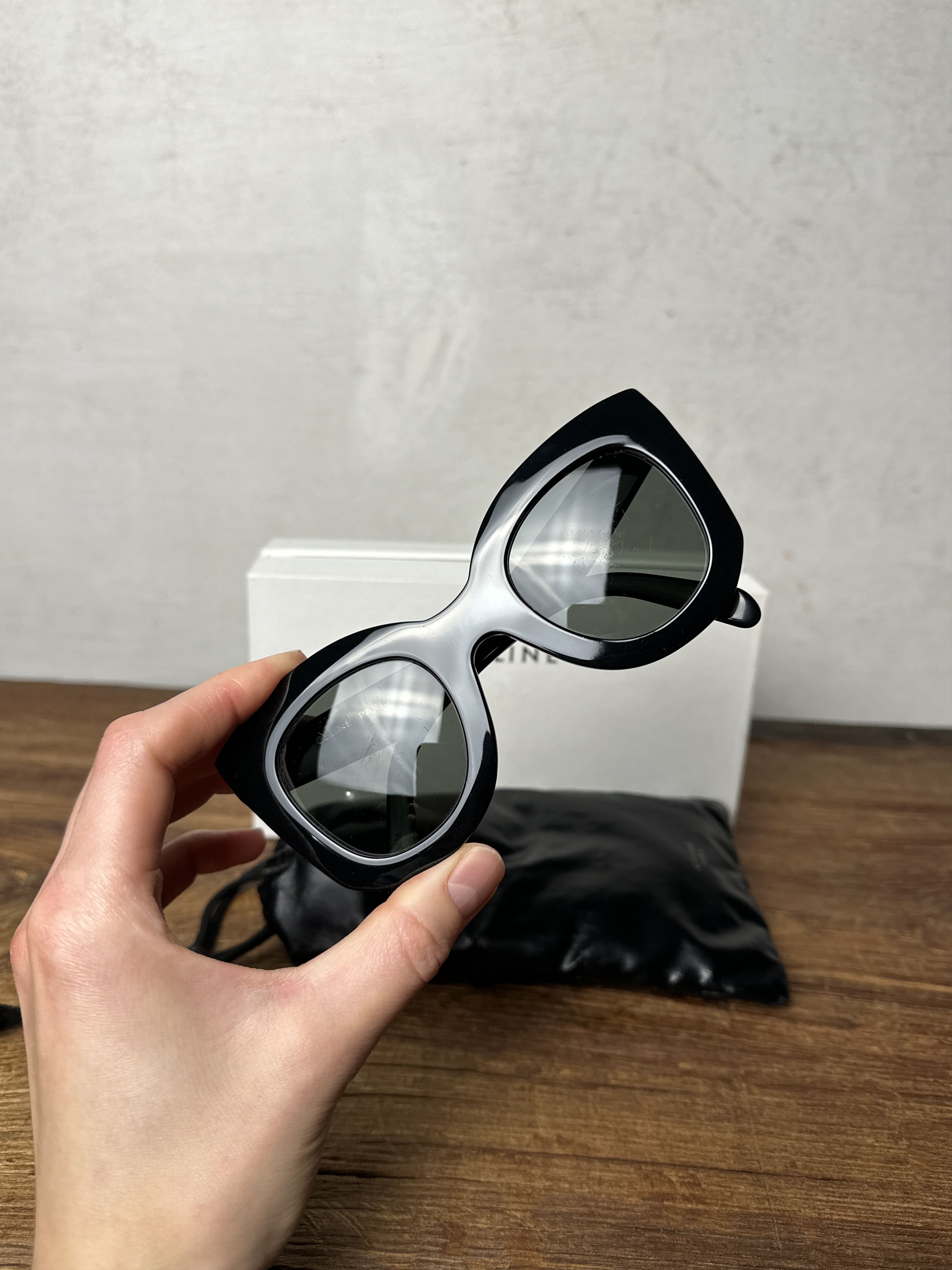 Celine Celine Marta Oversized Sunglasses Size ONE SIZE - 2 Thumbnail