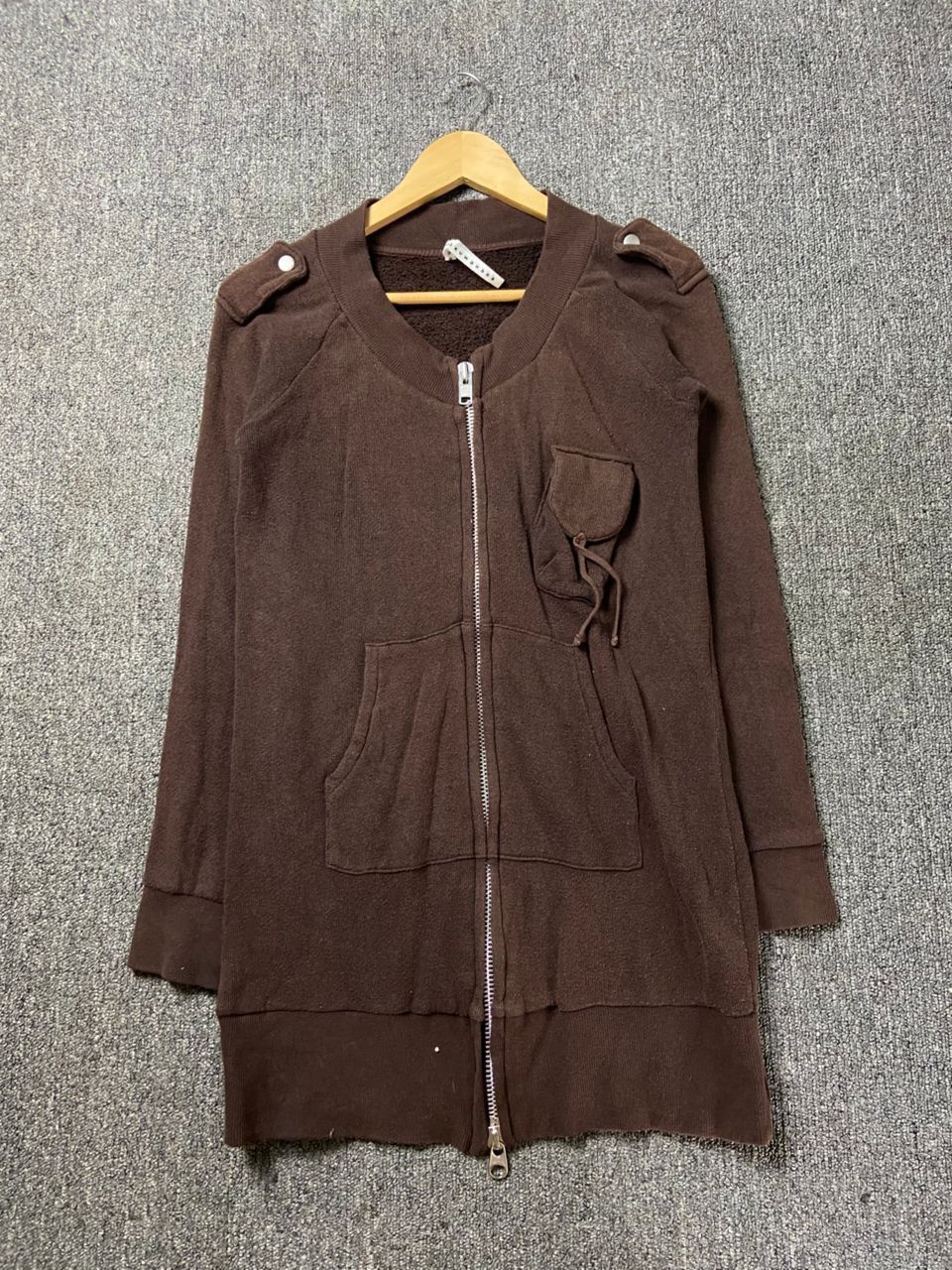 Issey Miyake Vintage Sunaokuwahara Zip Up Hoodie Jacket (204) Size US M / EU 48-50 / 2 - 1 Thumbnail