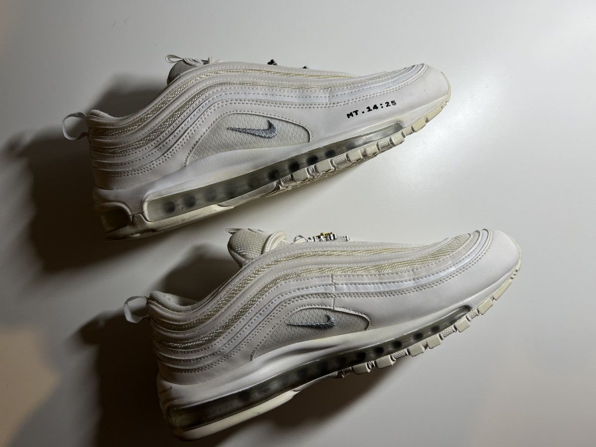 MSCHF × Nike MSCHF X INRI X AIR MAX 97 'JESUS SHOES' CUSTOM Size US 10 / EU 43 - 7 Thumbnail