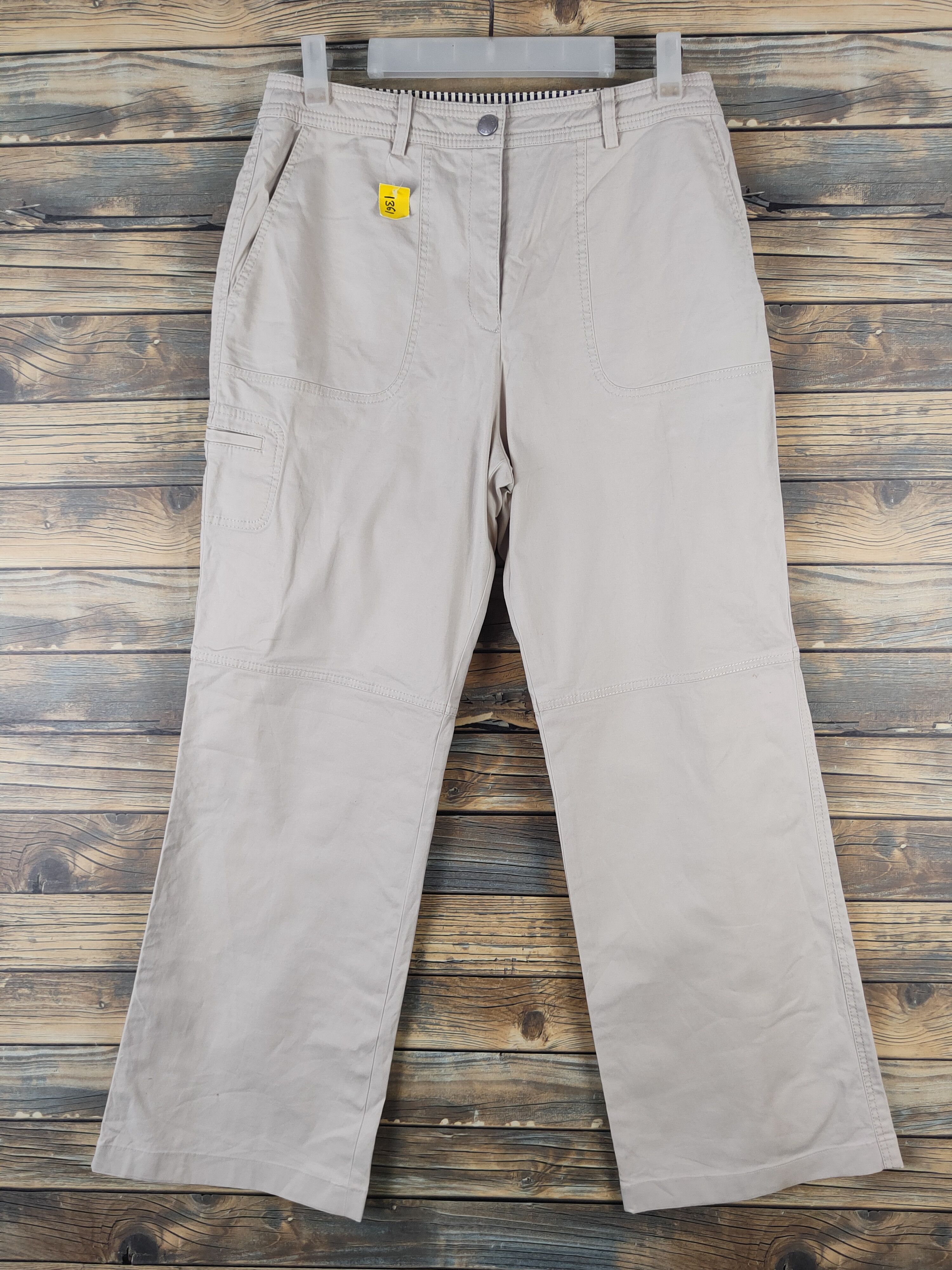 Japanese Brand DL Lanvin Ivory Multipocket Casual Pants #1361 Size US 29 - 1 Thumbnail