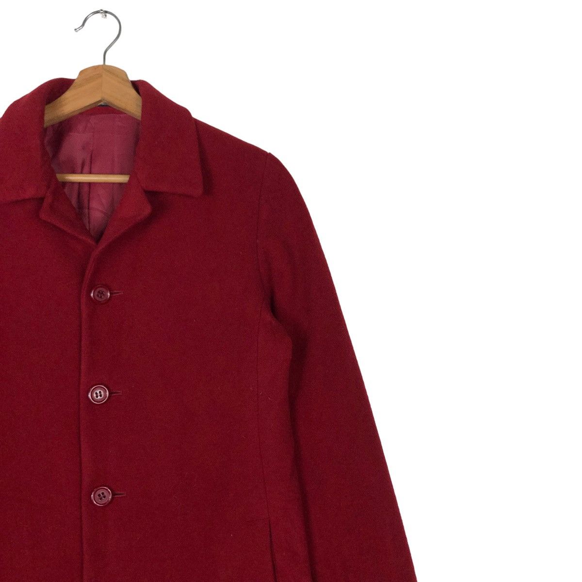 Japanese Brand 🔥Wool Herringbone Long Jacket Noue-rue Yohji Yamamoto Japan Size US M / EU 48-50 / 2 - 6 Thumbnail