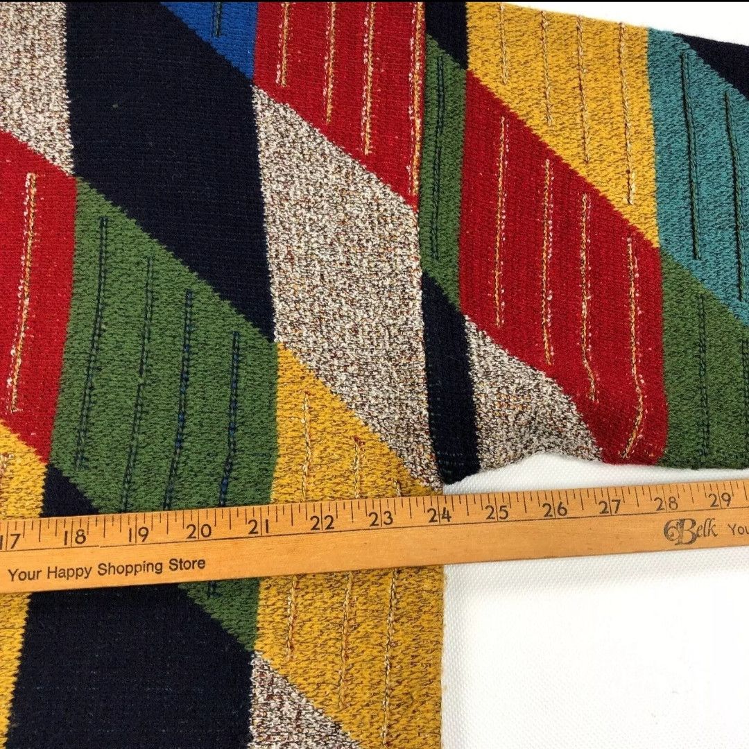 Le TIGRE Vintage 90s rainbow geometric pattern sweater Size US L / EU 52-54 / 3 - 4 Thumbnail