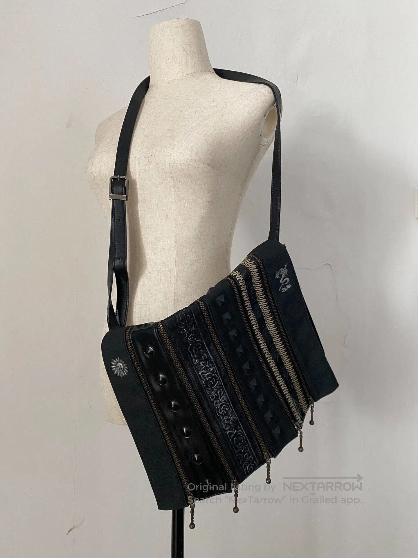 Jean Paul Gaultier Jean Paul Gaultier Dragon Deconstructed Crossbody. Size ONE SIZE - 1 Thumbnail