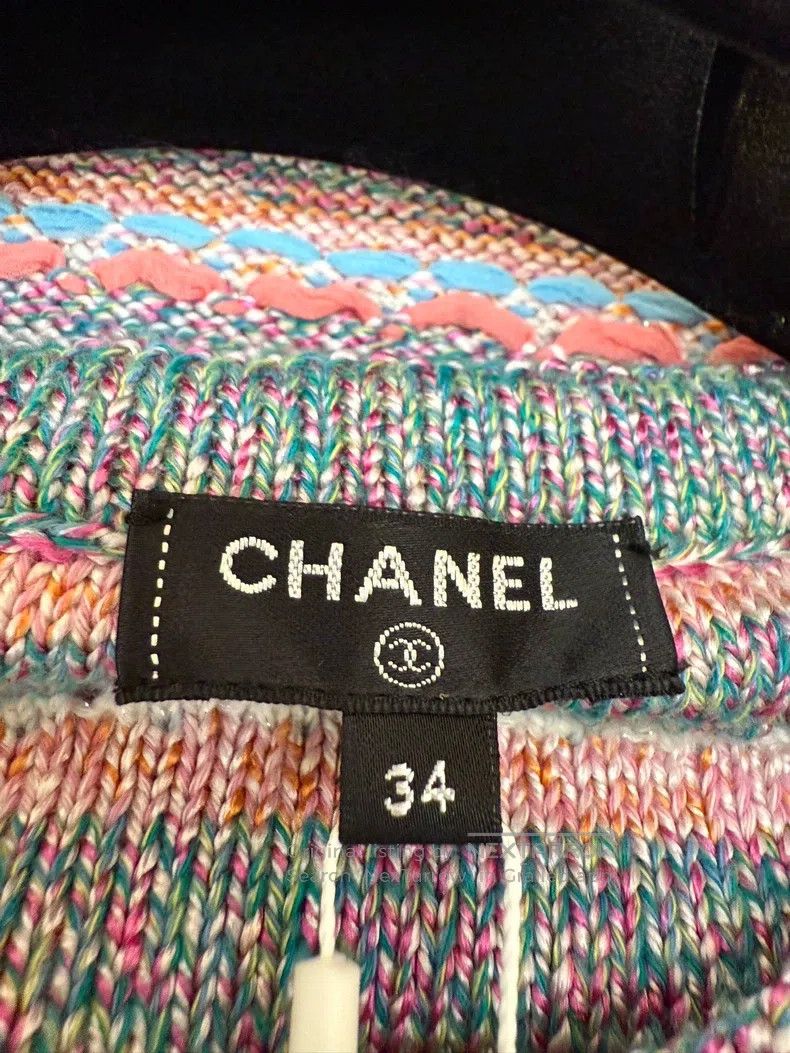 Chanel Chanel 18p silk ribbon-made dress Size XXS / US 00 / IT 34 - 4 Thumbnail