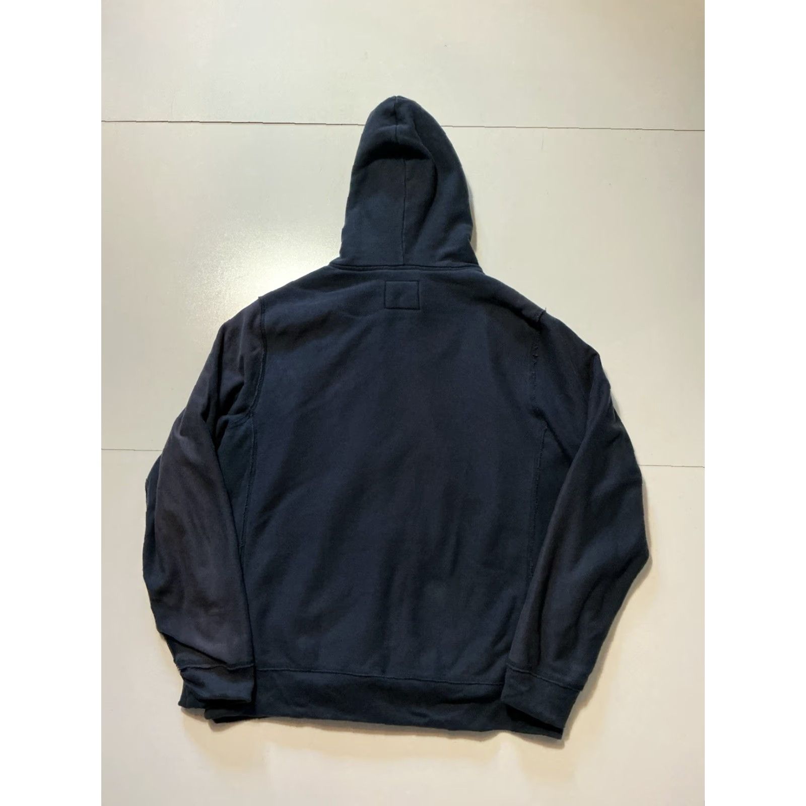 J.Crew VINTAGE Judge Judy J.Crew Hoodie Full Zip Men XL Blue Embroidered Fleece Sherpa Lined Size US XL / EU 56 / 4 - 3 Thumbnail