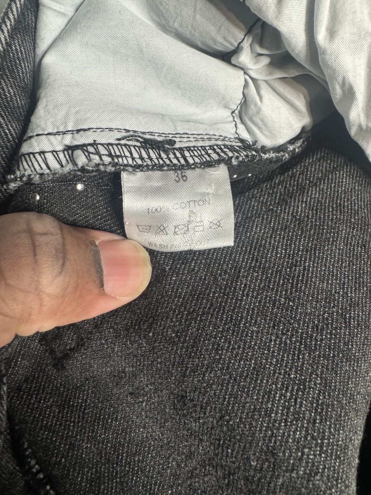 Vale Vale Crystal Denim Jeans Size US 36 / EU 52 - 6 Thumbnail