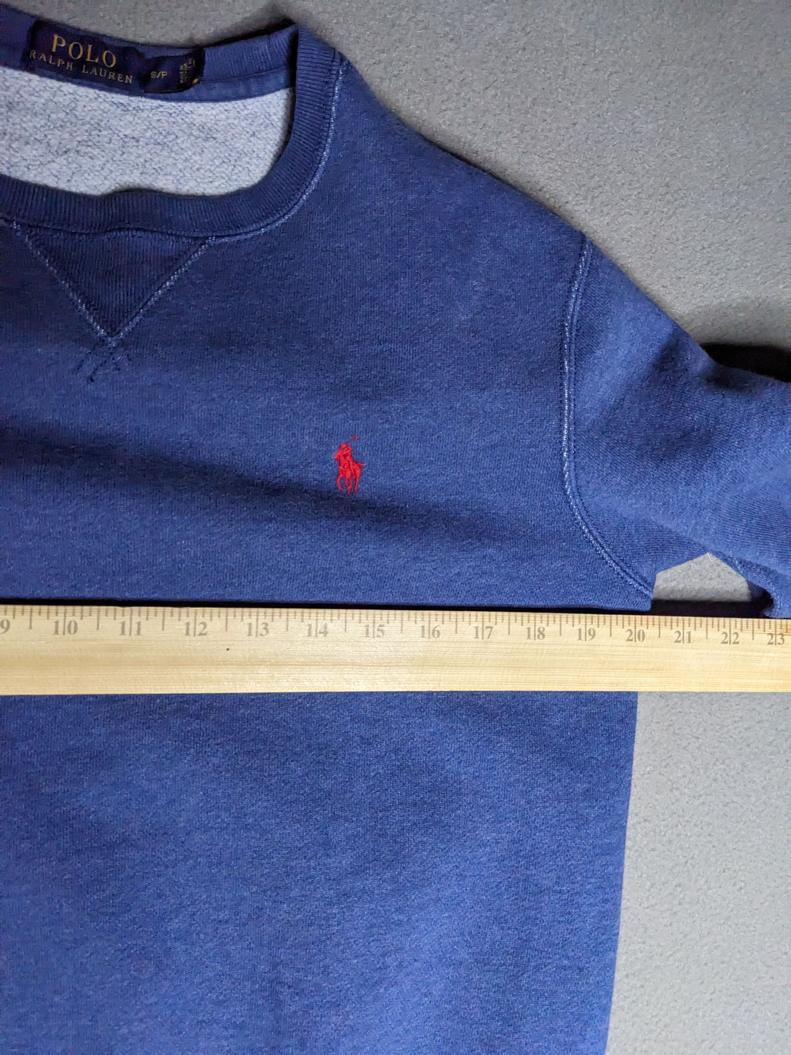 Polo Ralph Lauren Polo Ralph Lauren Crewneck Sweatshirt Small Sweater Fleece Size US S / EU 44-46 / 1 - 12 Thumbnail