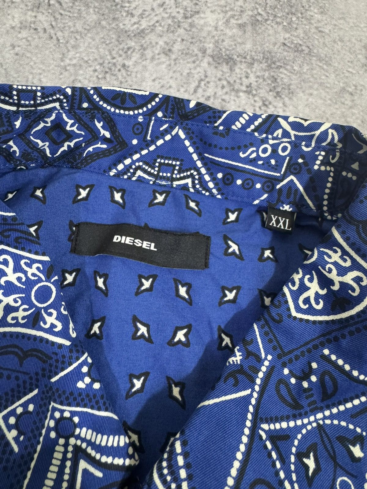 Diesel Short Sleeve Diesel Shirt Size US XXL / EU 58 / 5 - 8 Thumbnail