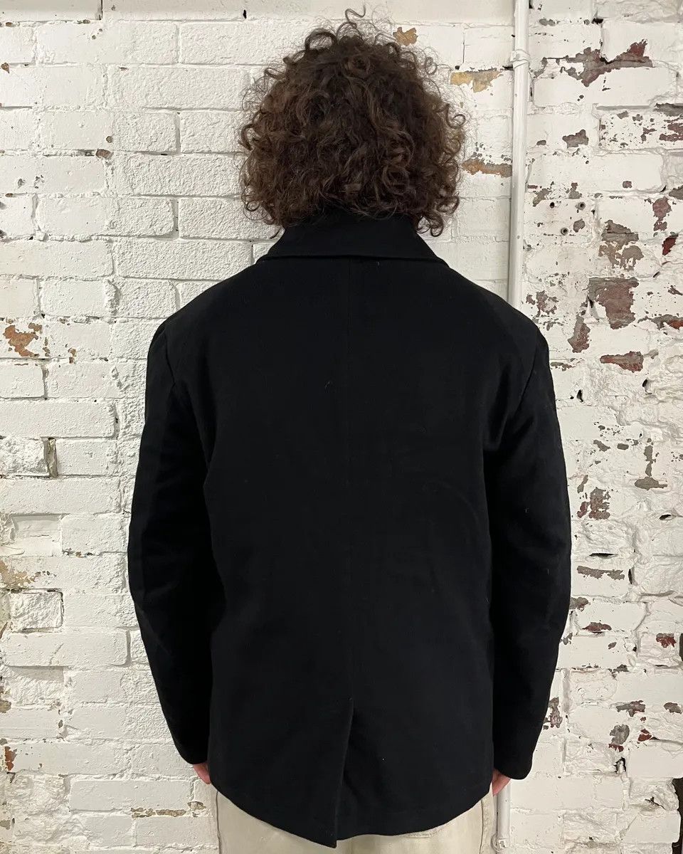 Alexander McQueen AW2005 Alexander McQueen Black Wool Double-Breasted Coat Size US L / EU 52-54 / 3 - 3 Thumbnail