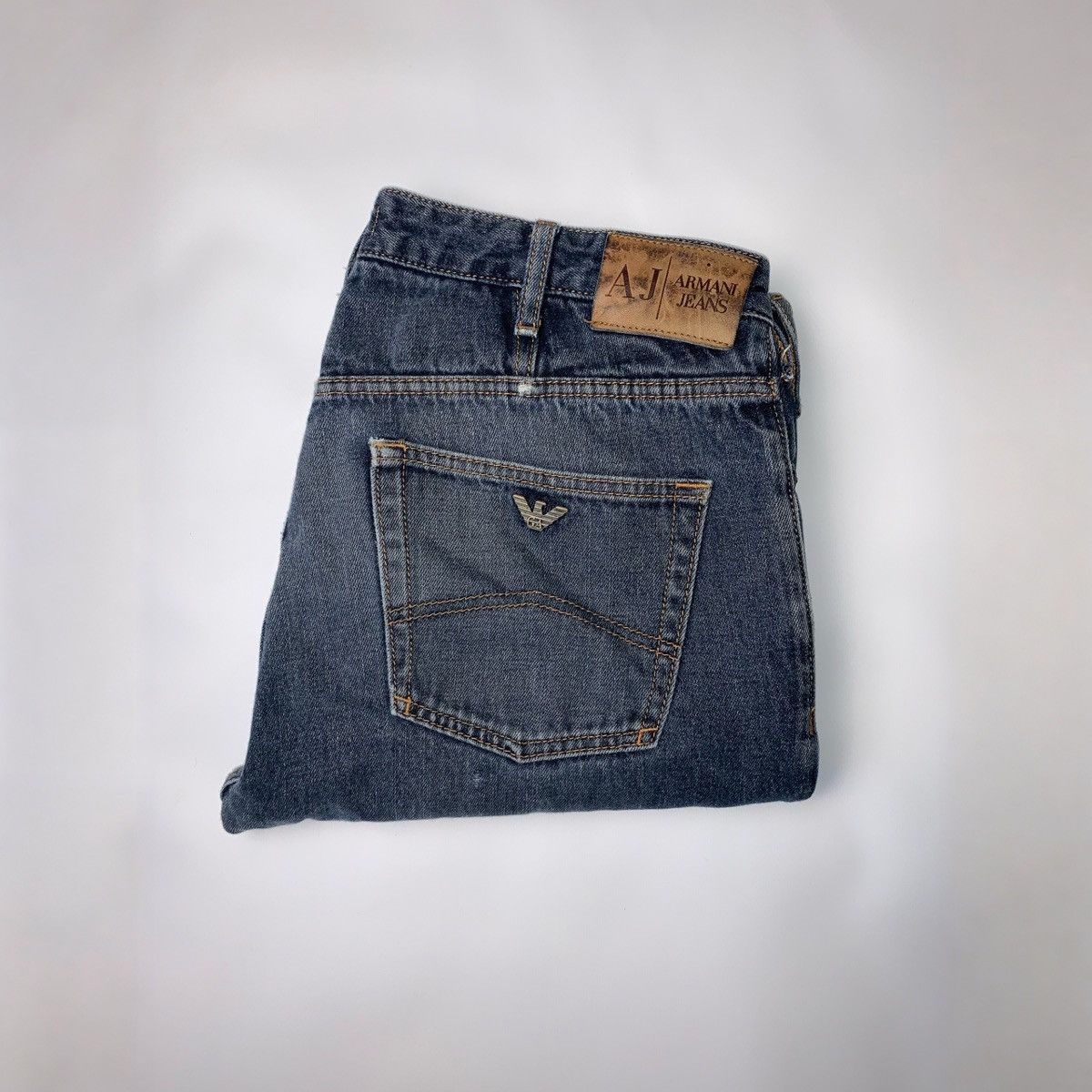 Armani × Vintage Armani Jeans Vintage Denim Size US 34 / EU 50 - 4 Thumbnail