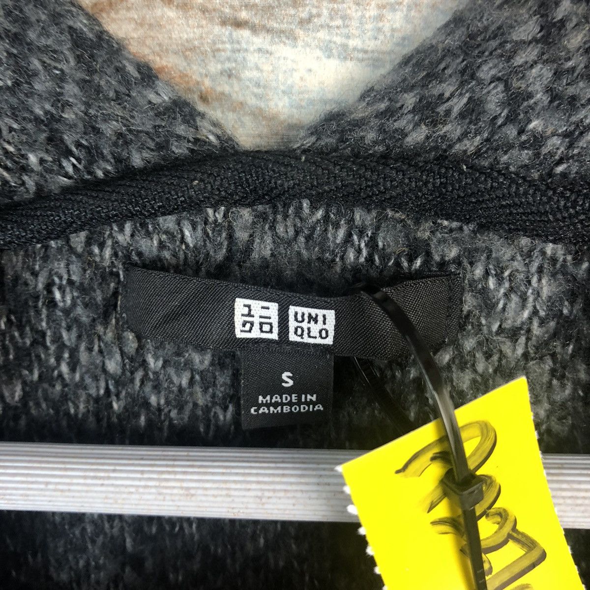 Homespun Knitwear Uniqlo Grey long Cardigan Knitwear #A2275 Size US S / EU 44-46 / 1 - 12 Thumbnail