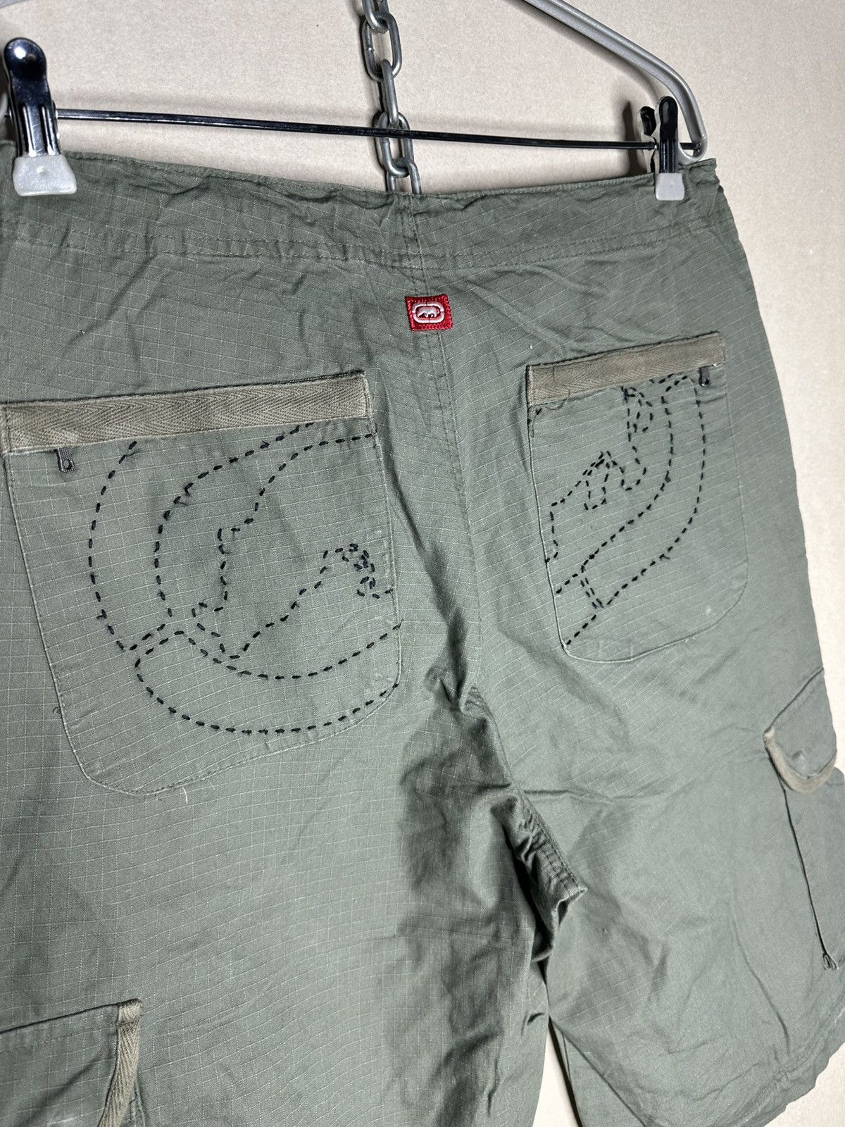 Ecko Unltd. Ecko Unltd Rarest Vintage Punk Y2K Shorts Size M Size US 32 / EU 48 - 3 Thumbnail