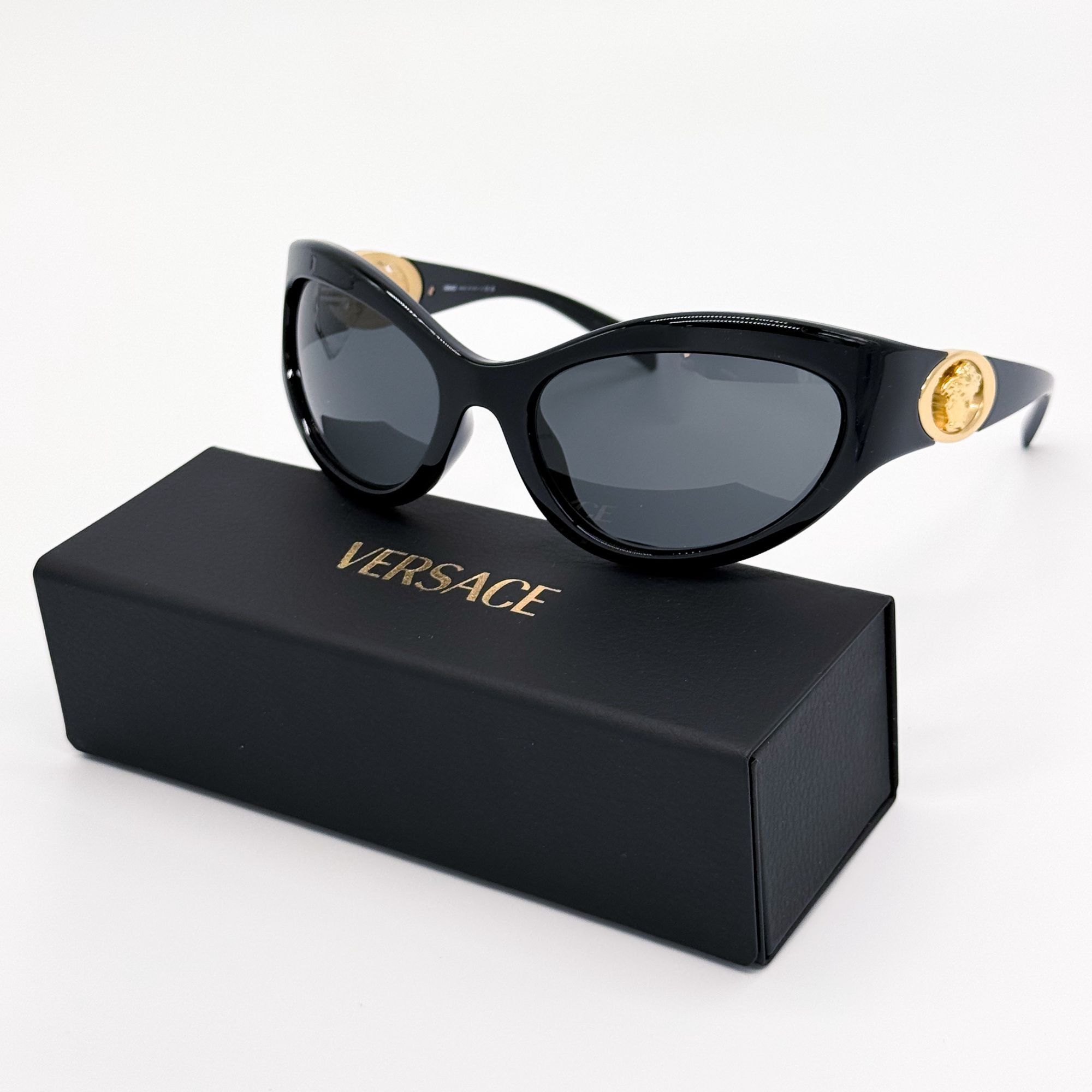 Versace NEW VE4485 GB1/87 VERSACE UNISEX SUNGLASSES MOD 4485 GB1/87 Size ONE SIZE - 2 Thumbnail