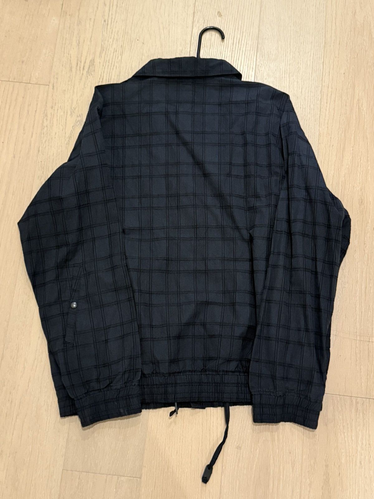 EASTLOGUE French Coat Jacket - Black Grey Check Size US XL / EU 56 / 4 - 3 Thumbnail