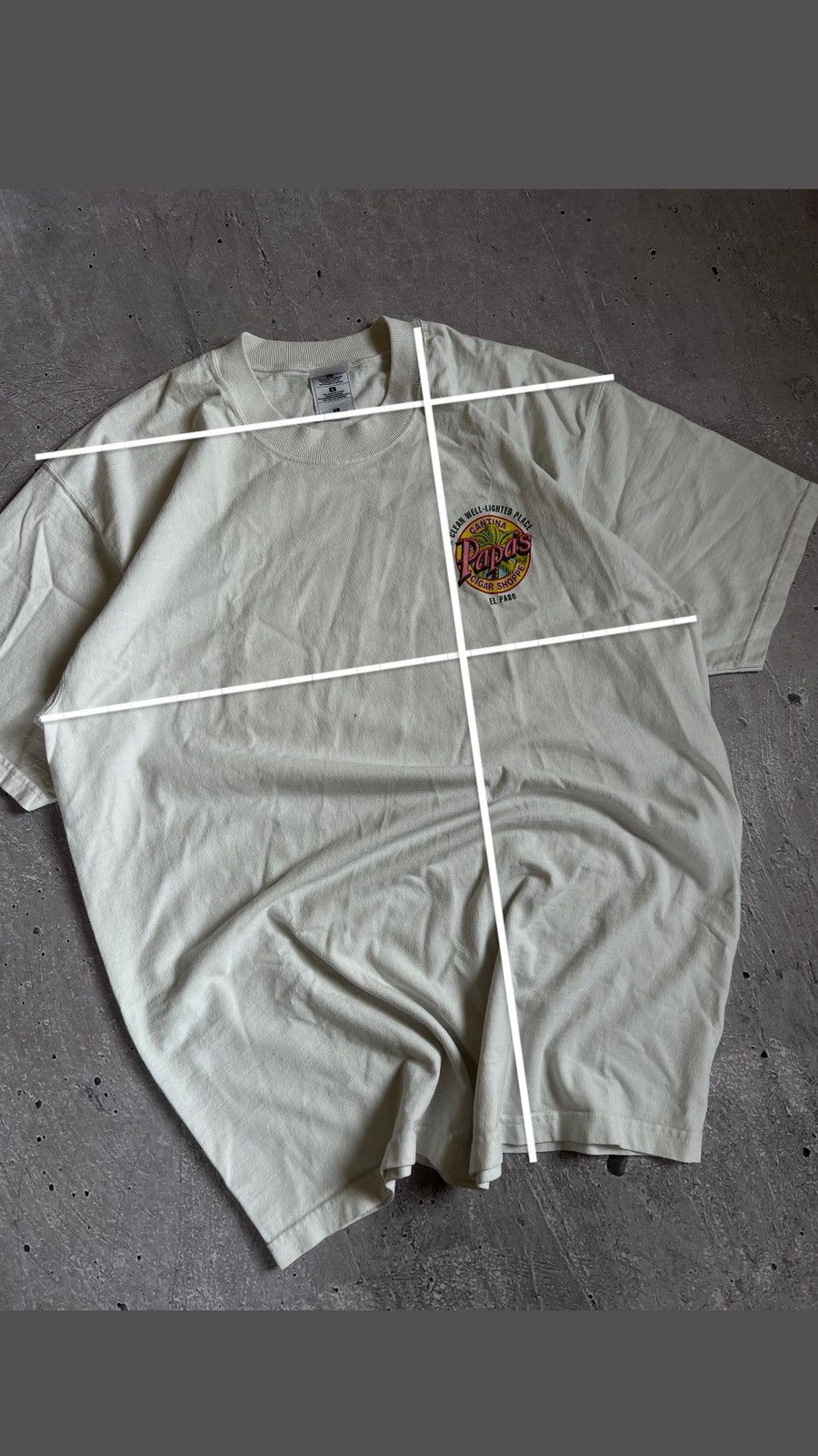 Other Rare Vintage T-Shirt Papais Papas White Size L Size US L / EU 52-54 / 3 - 2 Thumbnail