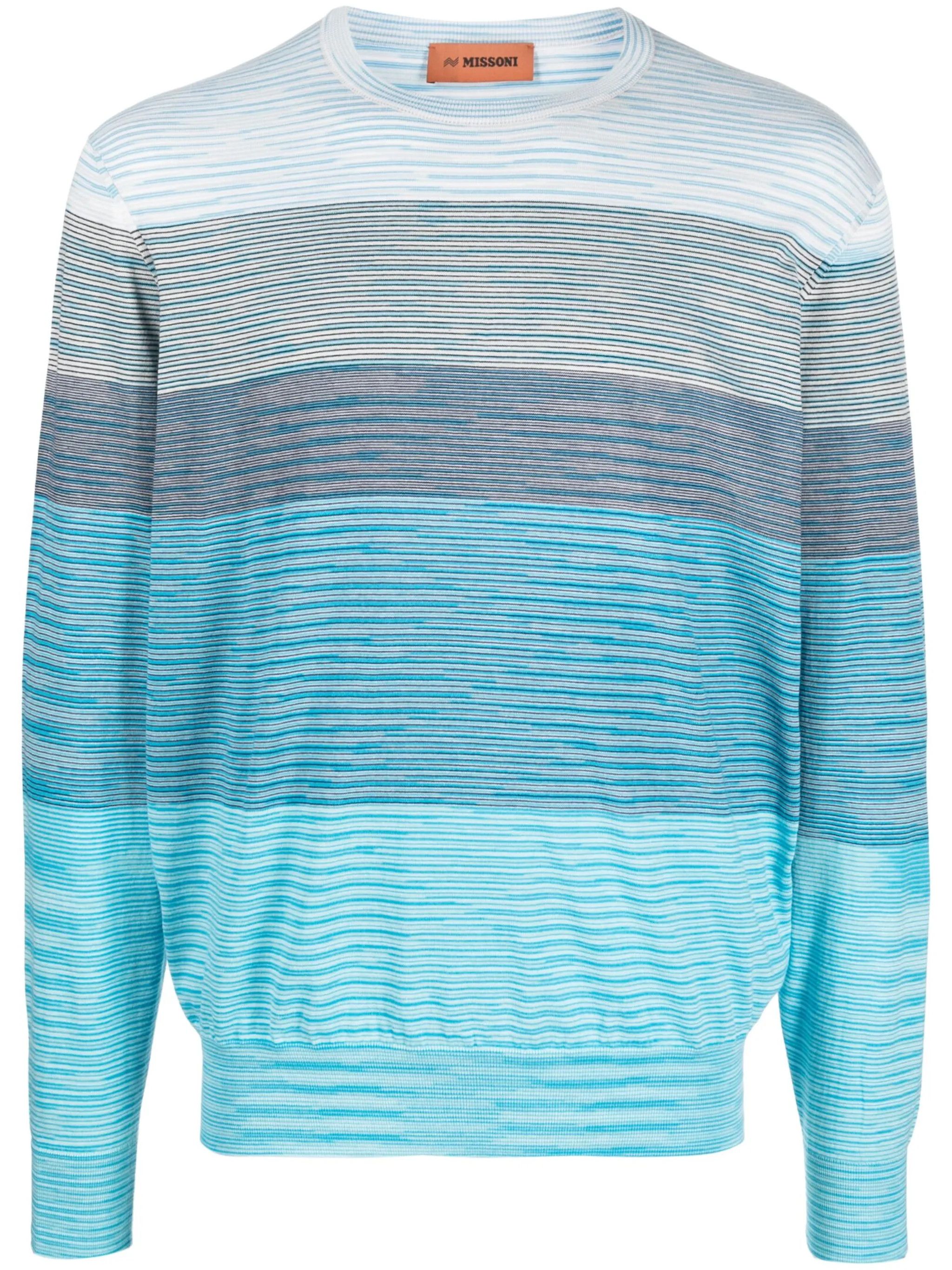 Missoni o1y0225 Crewneck Sweater in Multicolor Size US L / EU 52-54 / 3 - 1 Thumbnail