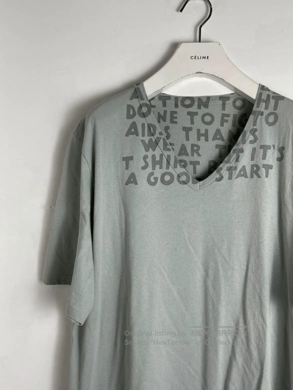 Maison Margiela Maison Margiela 11SS AIDScare Tee. Size US XL / EU 56 / 4 - 3 Thumbnail