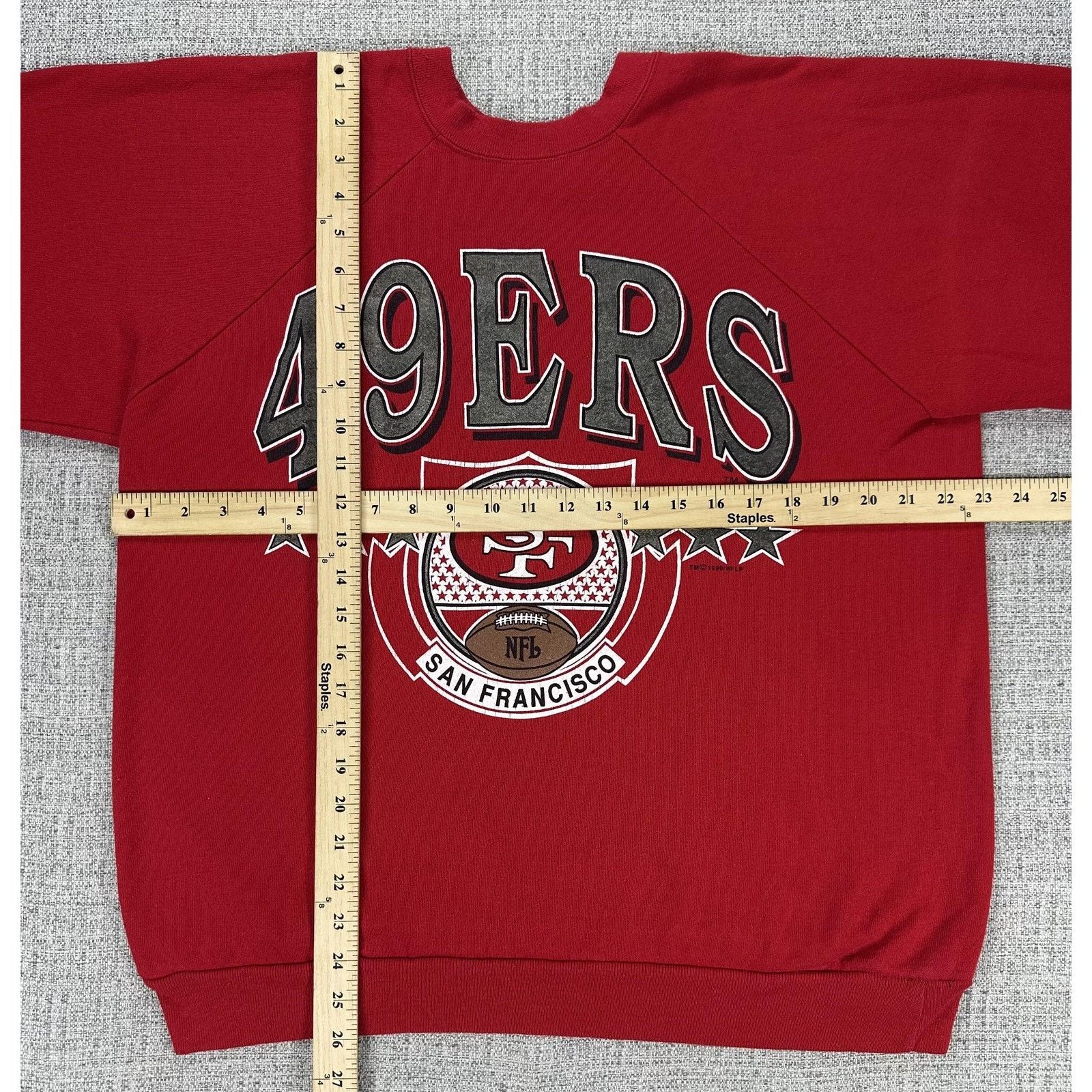 Signal Sport Vintage San Francisco 49ers Sweatshirt XL Signal 1990 USA Size US XL / EU 56 / 4 - 3 Thumbnail