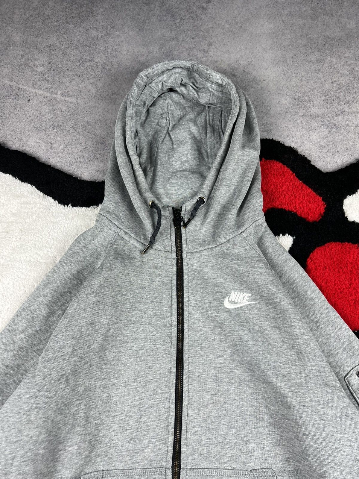 Nike Vintage Nike Tech Fleece Zip Up Swoosh Y2K Hoodie Size US M / EU 48-50 / 2 - 4 Thumbnail