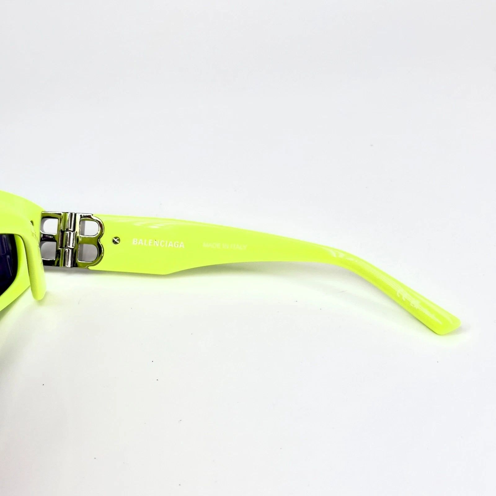 Balenciaga BALENCIAGA BB0095S DYNASTY 0095 007 Fashion Logo Sunglasses Size ONE SIZE - 3 Thumbnail