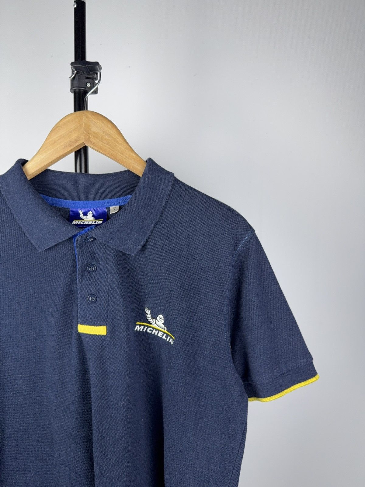 Vintage Vintage 90s Michelin Motorsport Racing Formula One Polos Size US M / EU 48-50 / 2 - 2 Thumbnail
