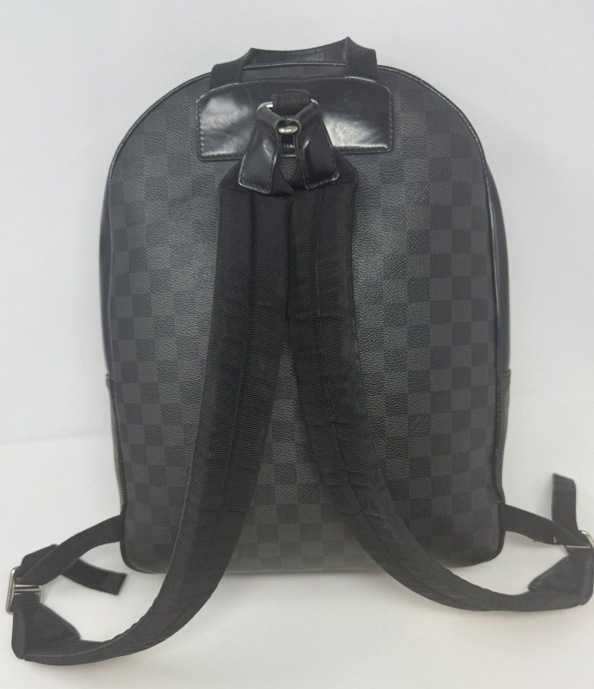 Louis Vuitton Louis Vuitton Josh Backpack Damier Graphite Black Leather Size ONE SIZE - 4 Thumbnail