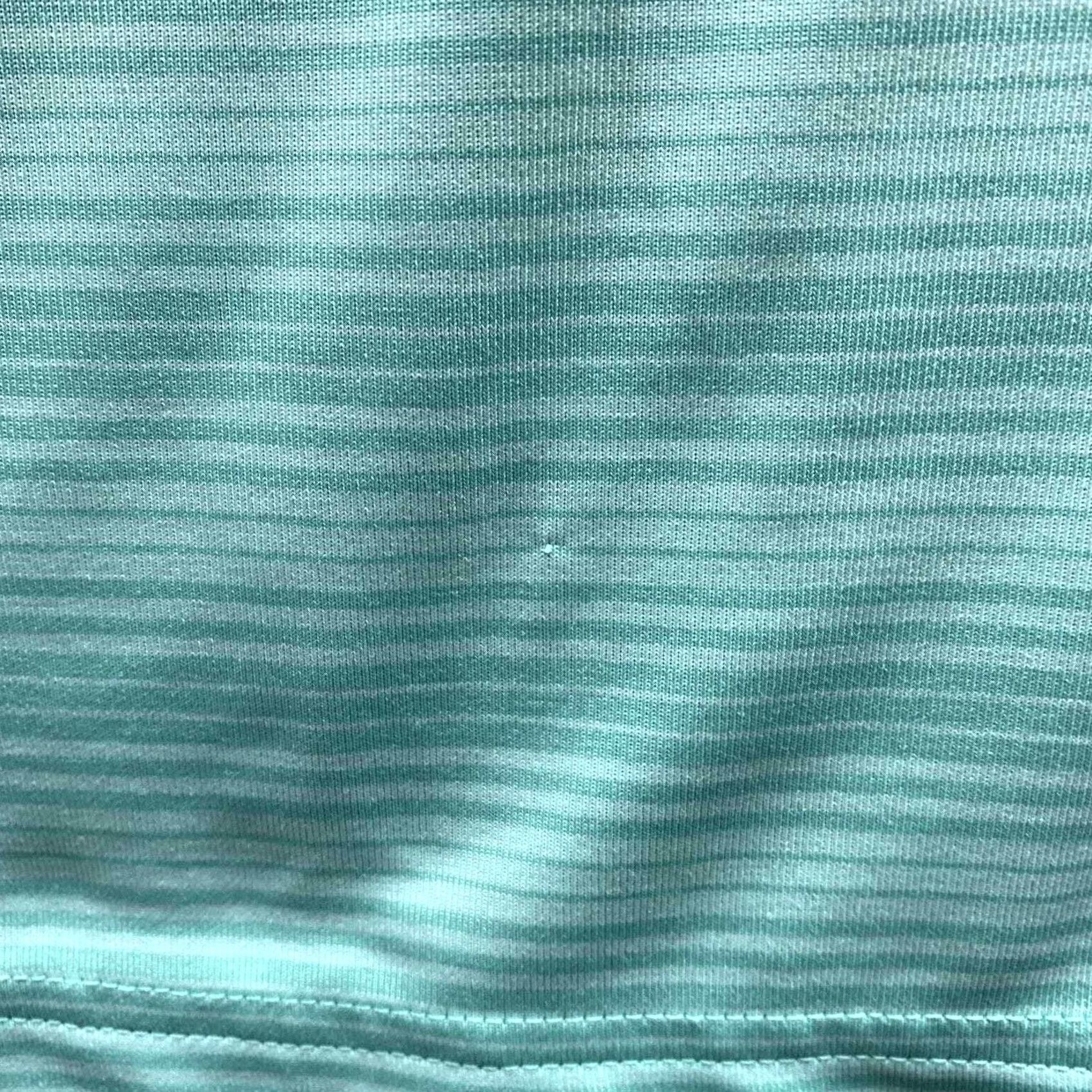 Under Armour Under Armour Golf Polo Shirt Mens XL Loose Fit Sea Green White Stripe Size US XL / EU 56 / 4 - 3 Thumbnail