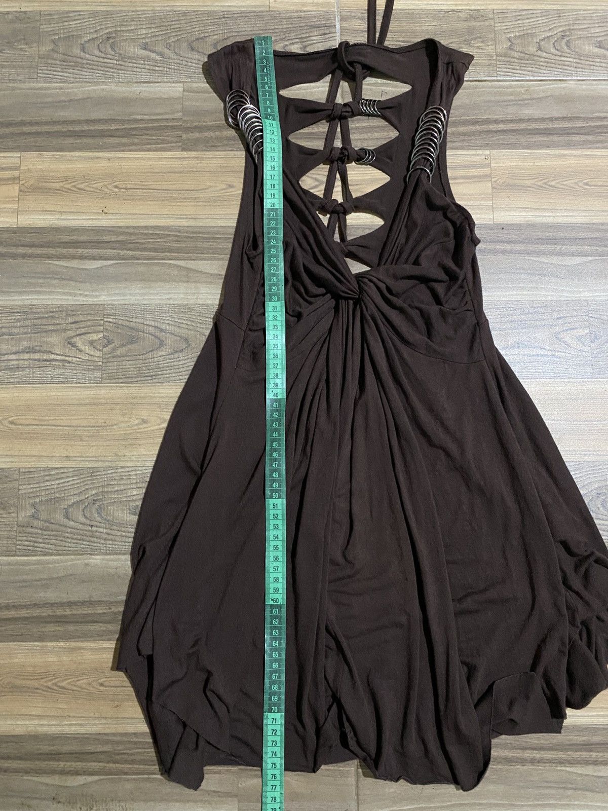 Yasuyuki Ishii EDGE LINE PUNK GOTHIC STYLE FLARED DRESSES Size ONE SIZE - 14 Thumbnail