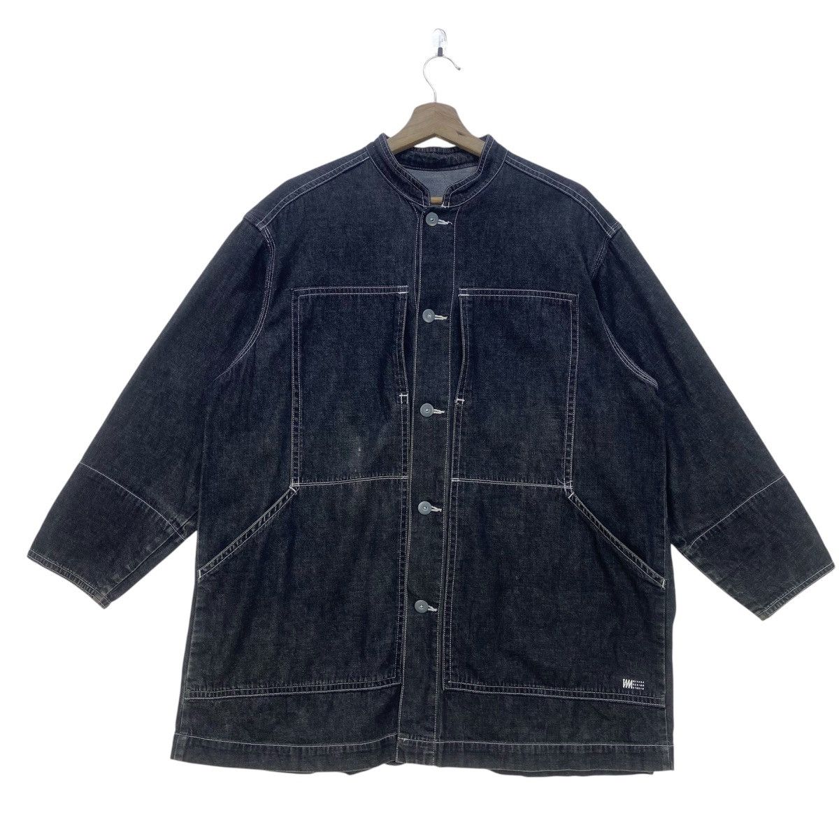 Issey Miyake Issey Miyake Soft Denim Workwear Style Jacket Size US M / EU 48-50 / 2 - 4 Thumbnail